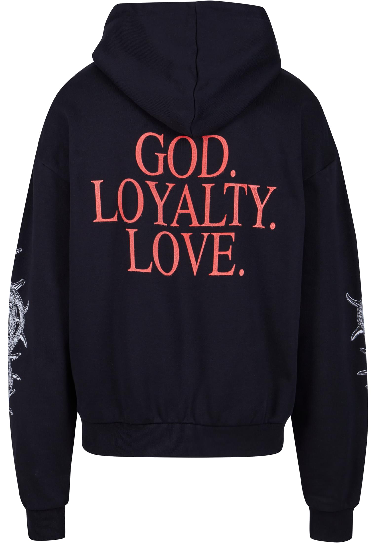God Loyalty Love Ultra Heavy Oversize Hoodie sand XXL - workoutbrands.com