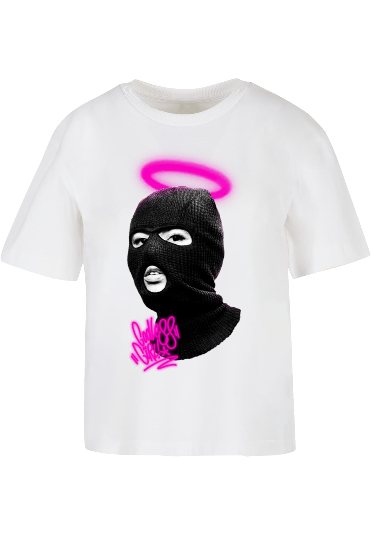 Godless Girl 2.0 Tee white XXL - workoutbrands.com