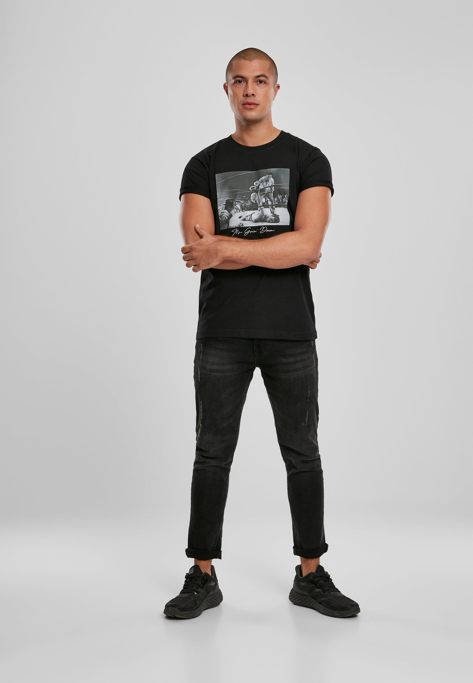 Going Down Tee black XXL - workoutbrands.com