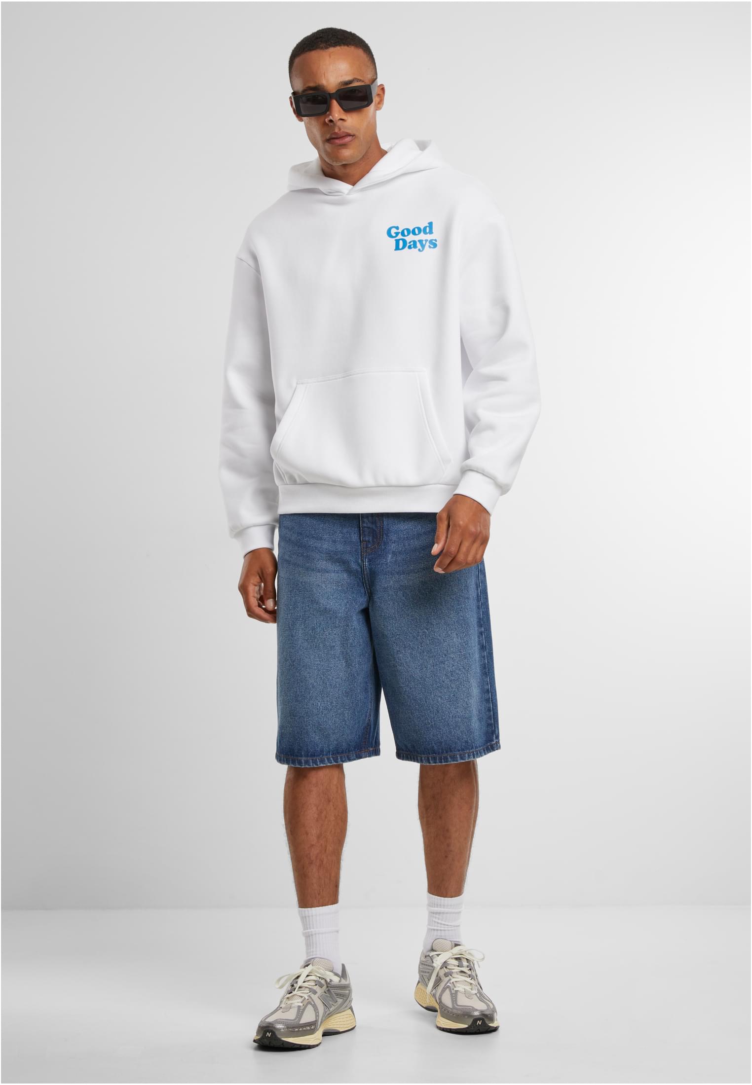 Good Days Fluffy Hoody white XXL - workoutbrands.com