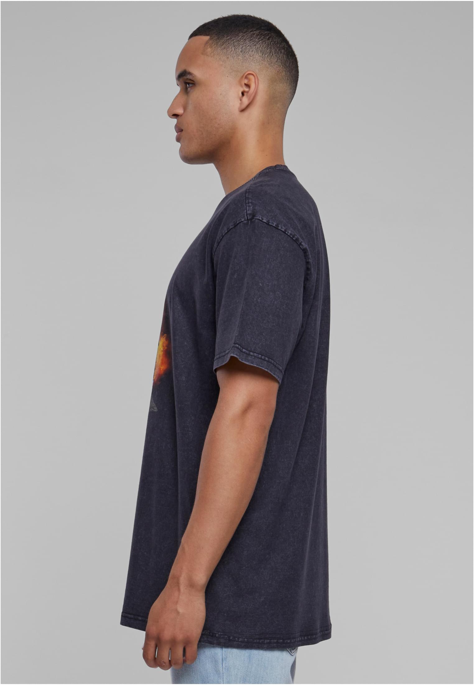 Good For Health Oversize Tee black acid washed XXL - workoutbrands.com