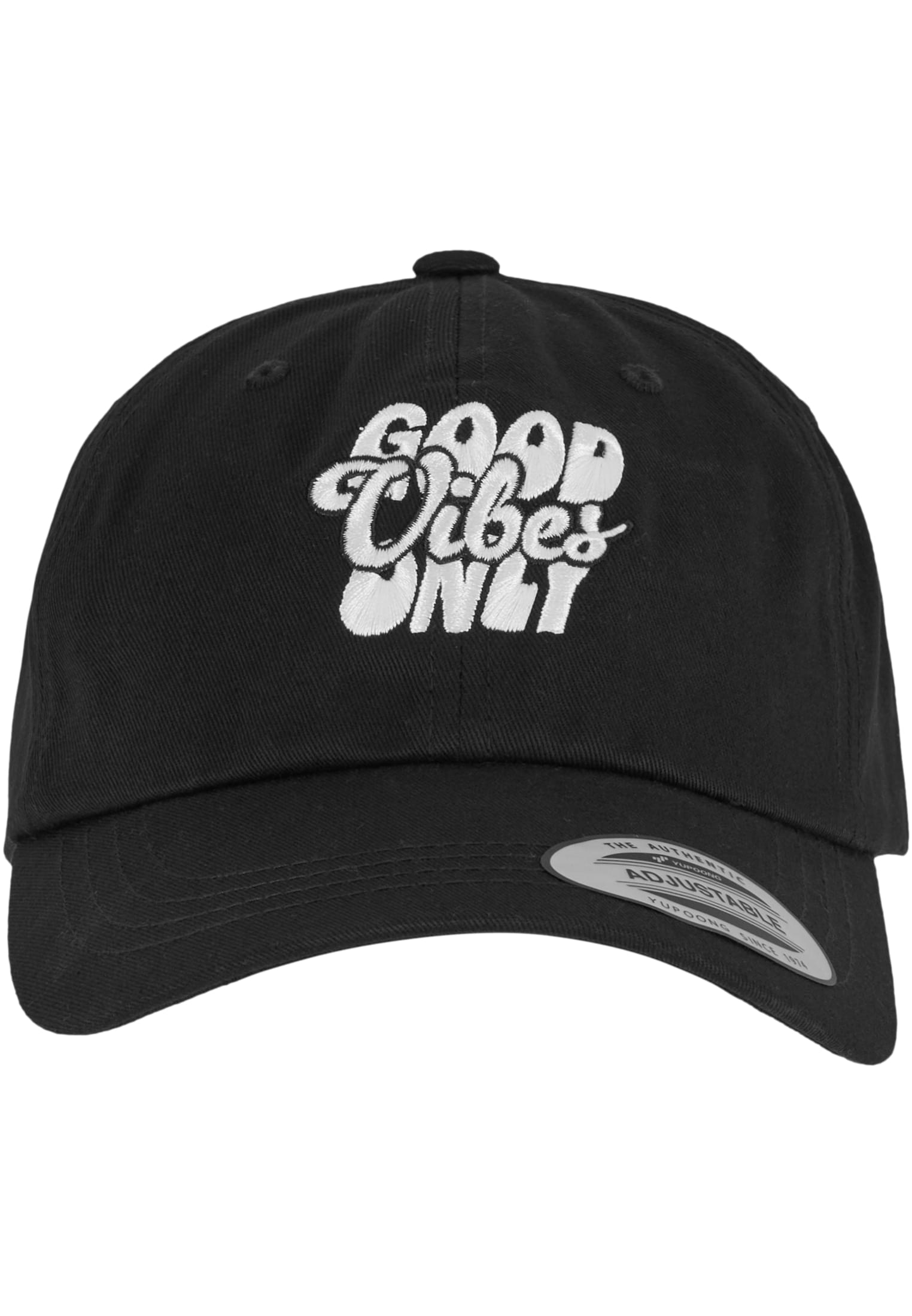 Good Vibes Only Low Profile Cotton Twill black one size - workoutbrands.com