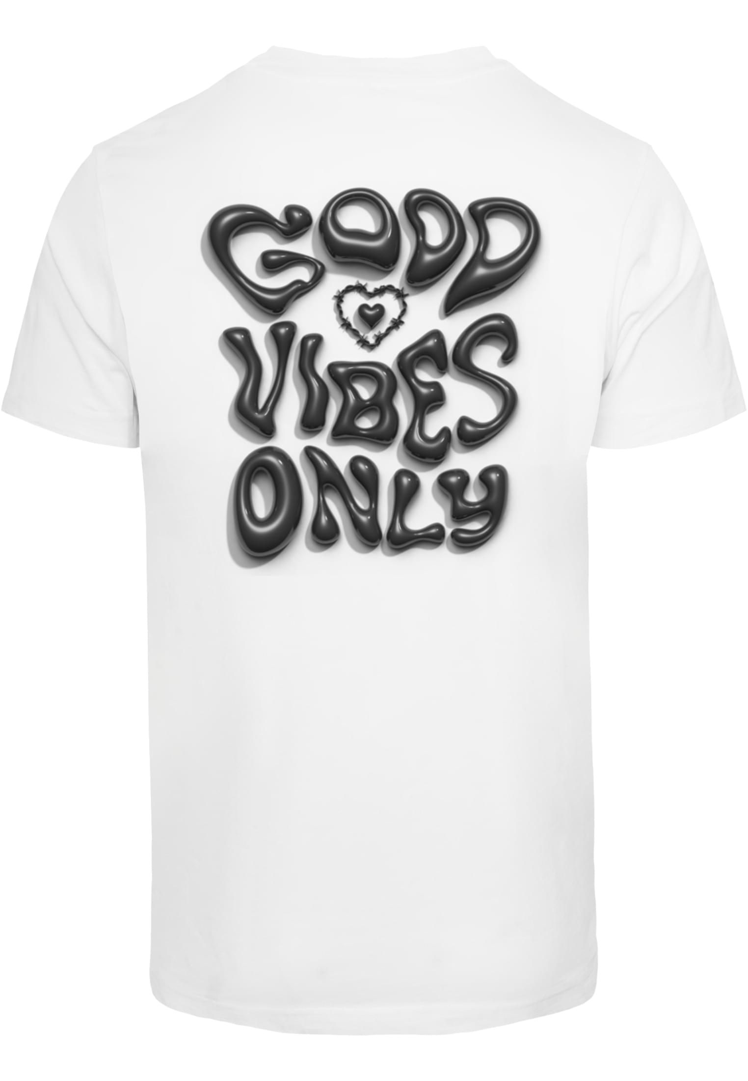 Good Vibes Only Tee white XXL - workoutbrands.com