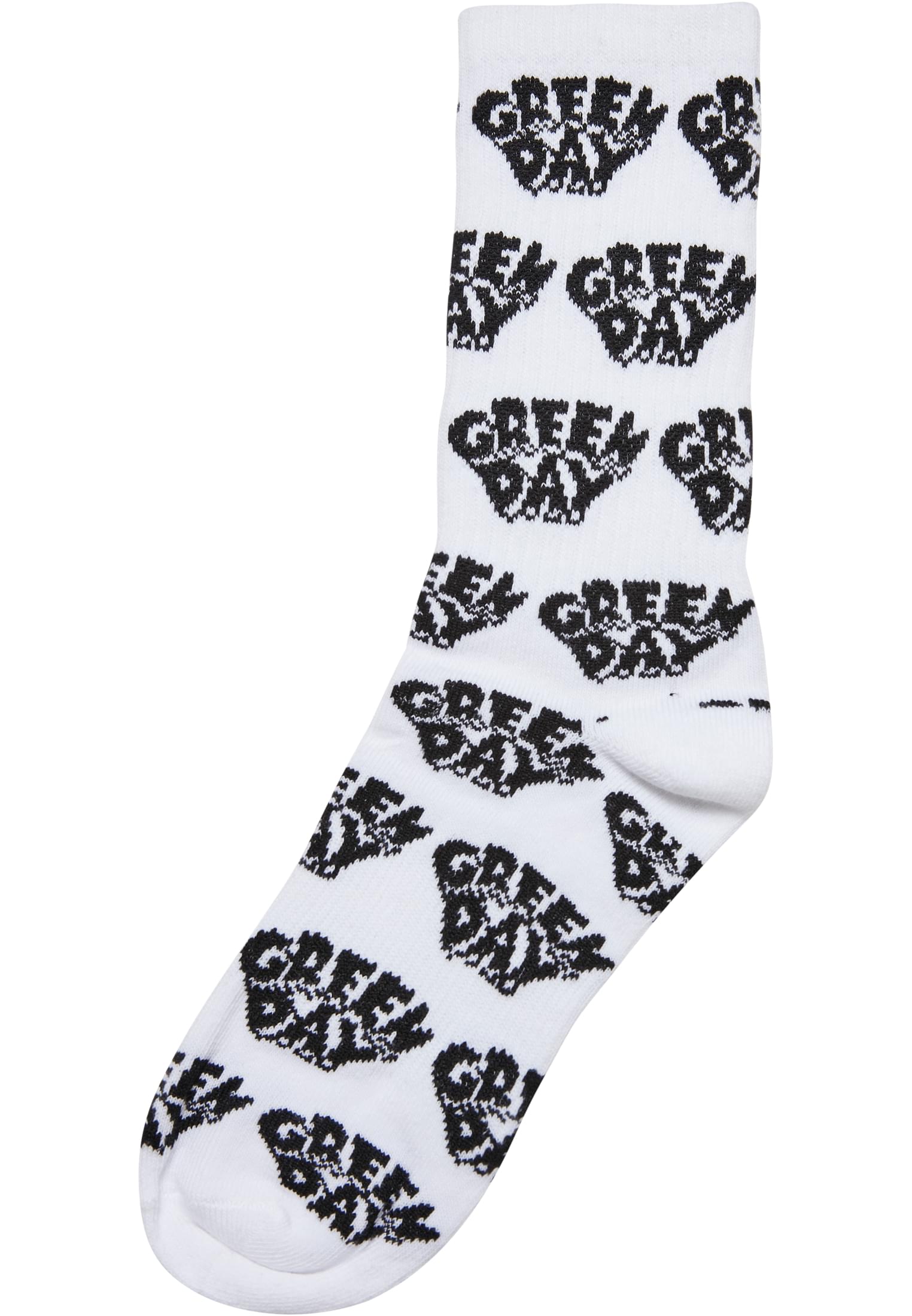 Green Day Socks 2-Pack black/white 35-38 - workoutbrands.com