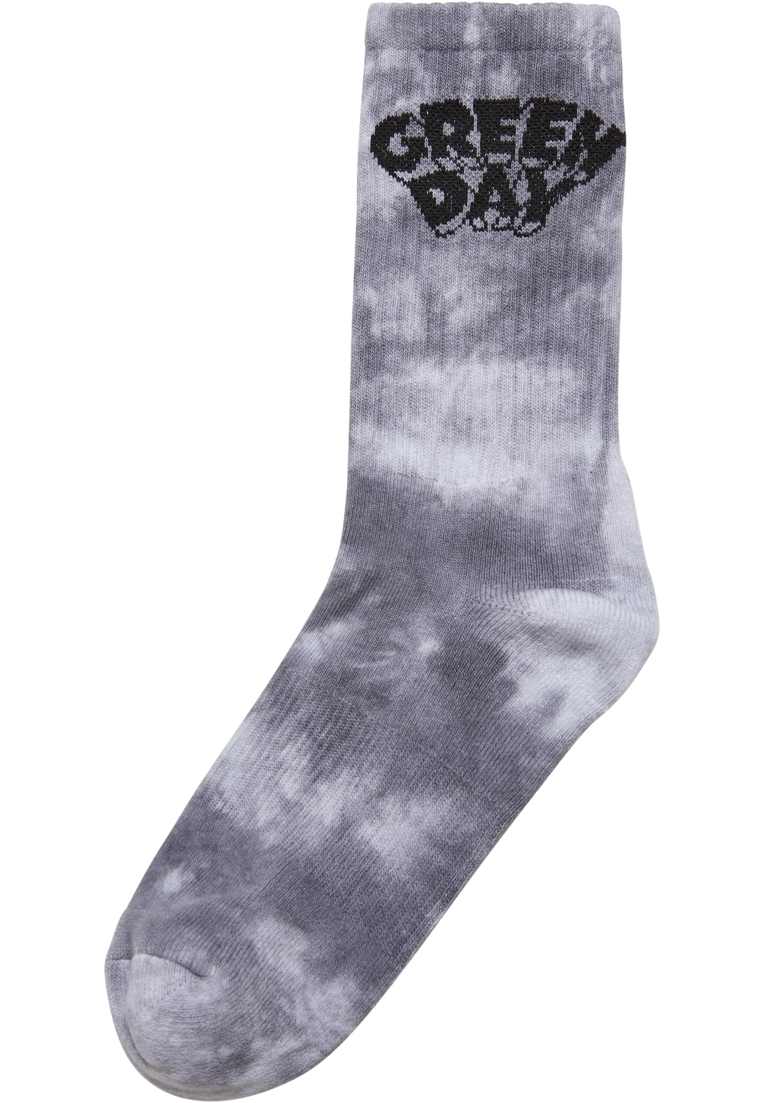 Green Day Tie Die Socks 2-Pack black/white 35-38 - workoutbrands.com