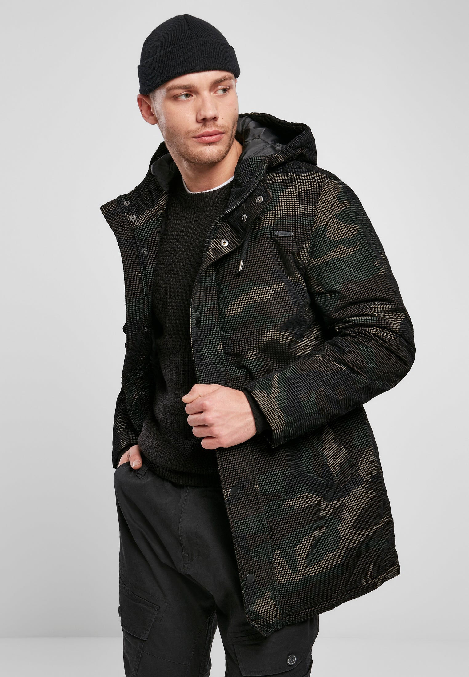Grid-Camo Parka woodland 7XL - workoutbrands.com