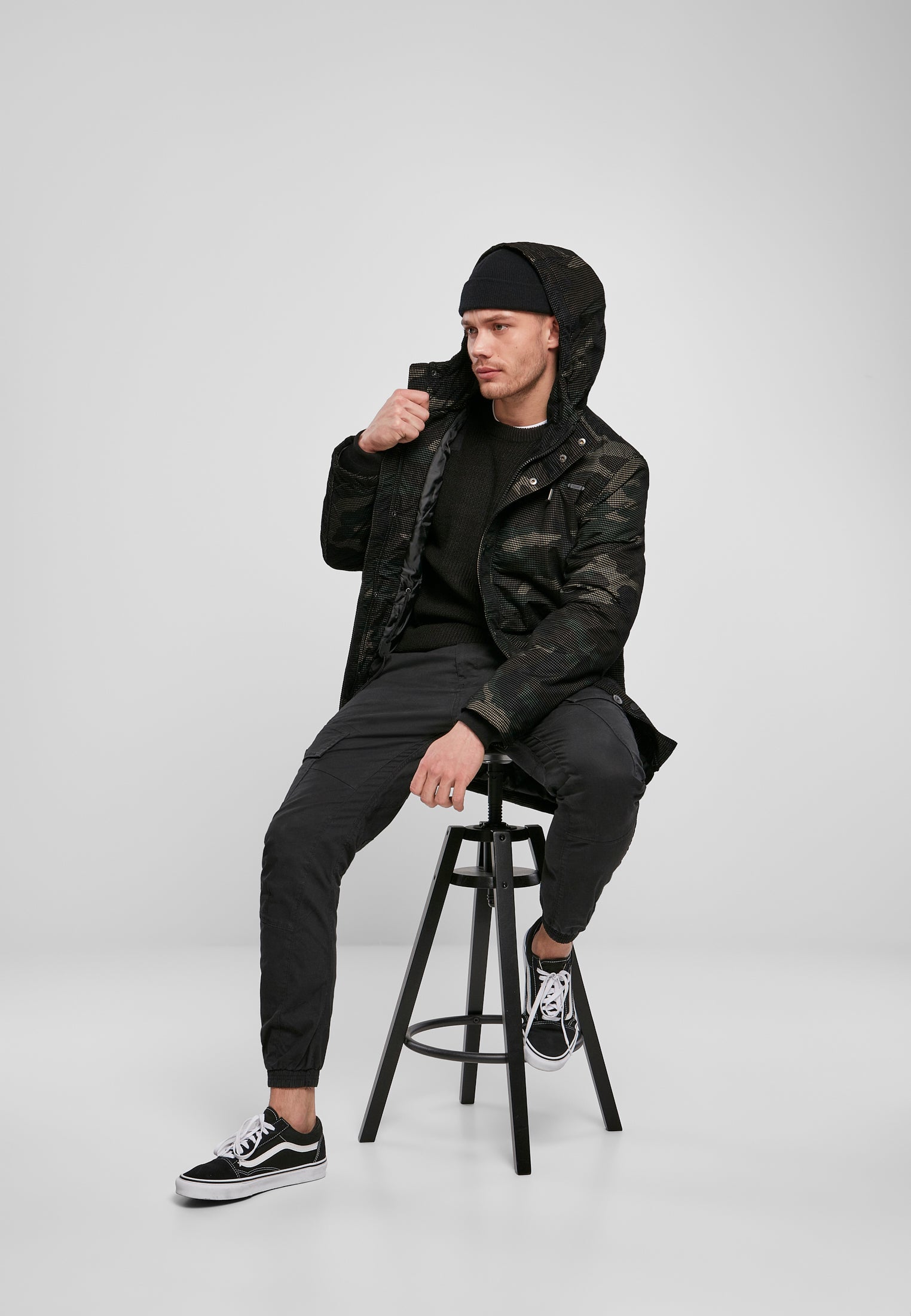 Grid-Camo Parka woodland 7XL - workoutbrands.com