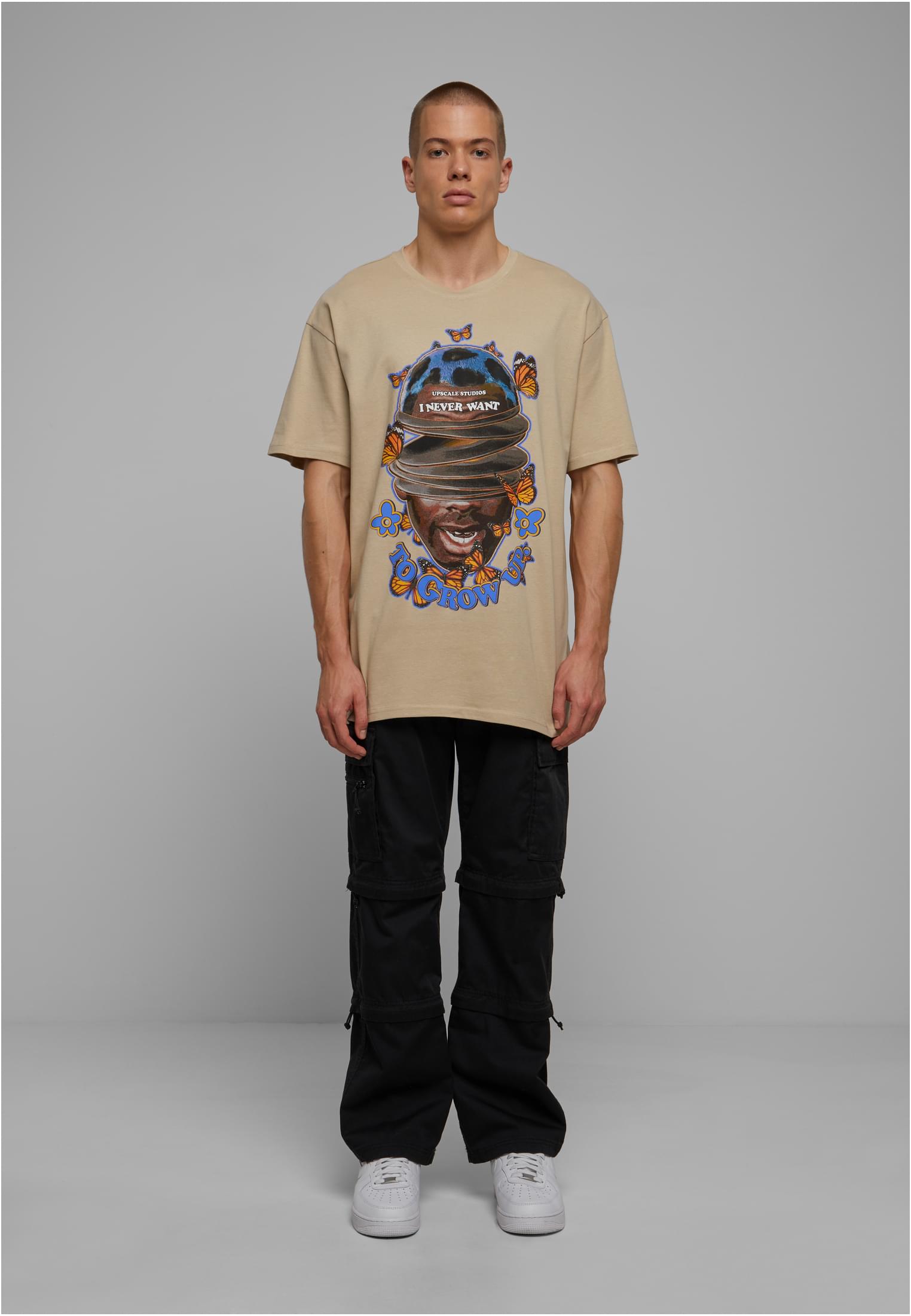 Grow Up Oversize Tee white XXL - workoutbrands.com