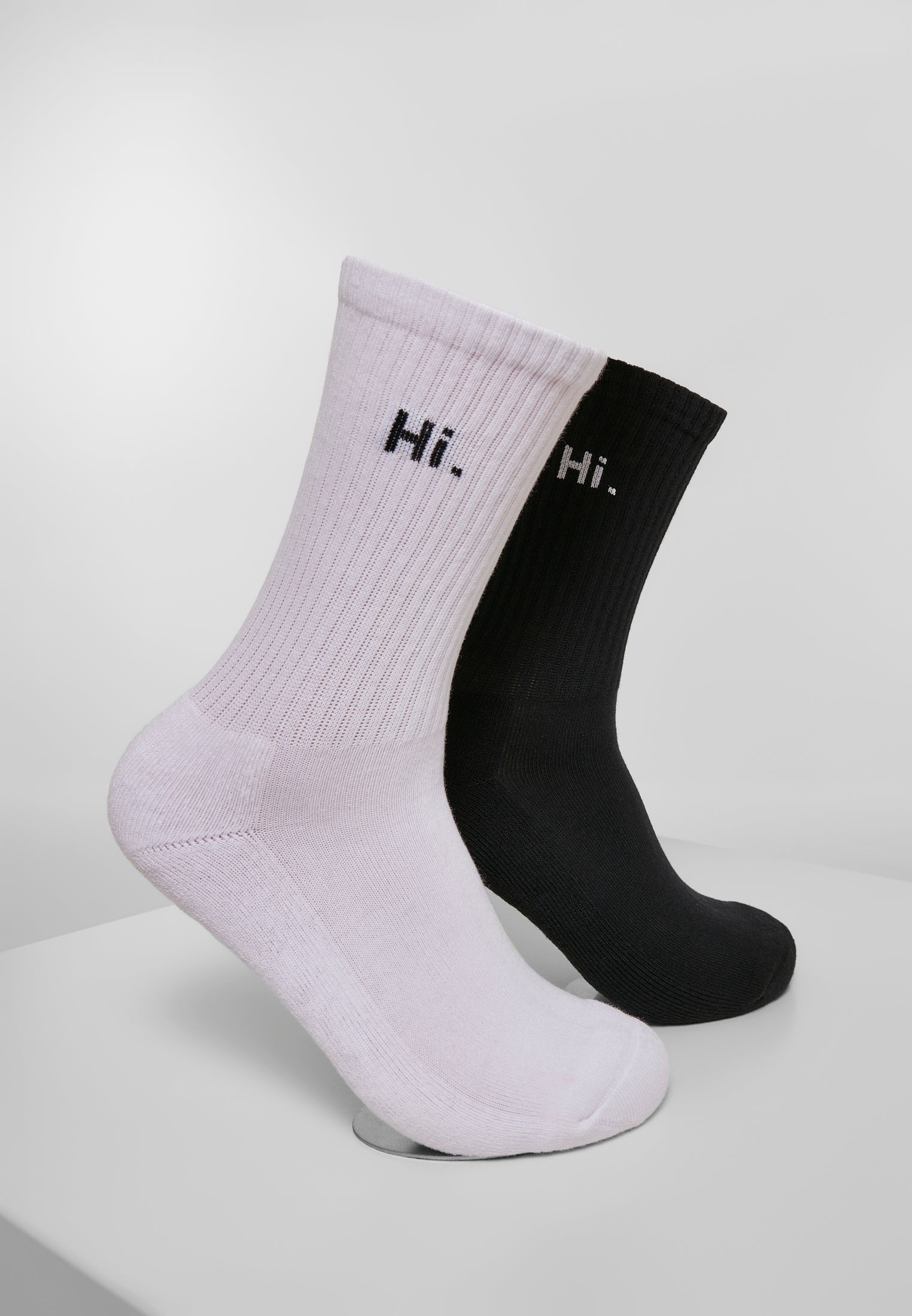 HI - Bye Socks short 2-Pack black/white 35-38 - workoutbrands.com