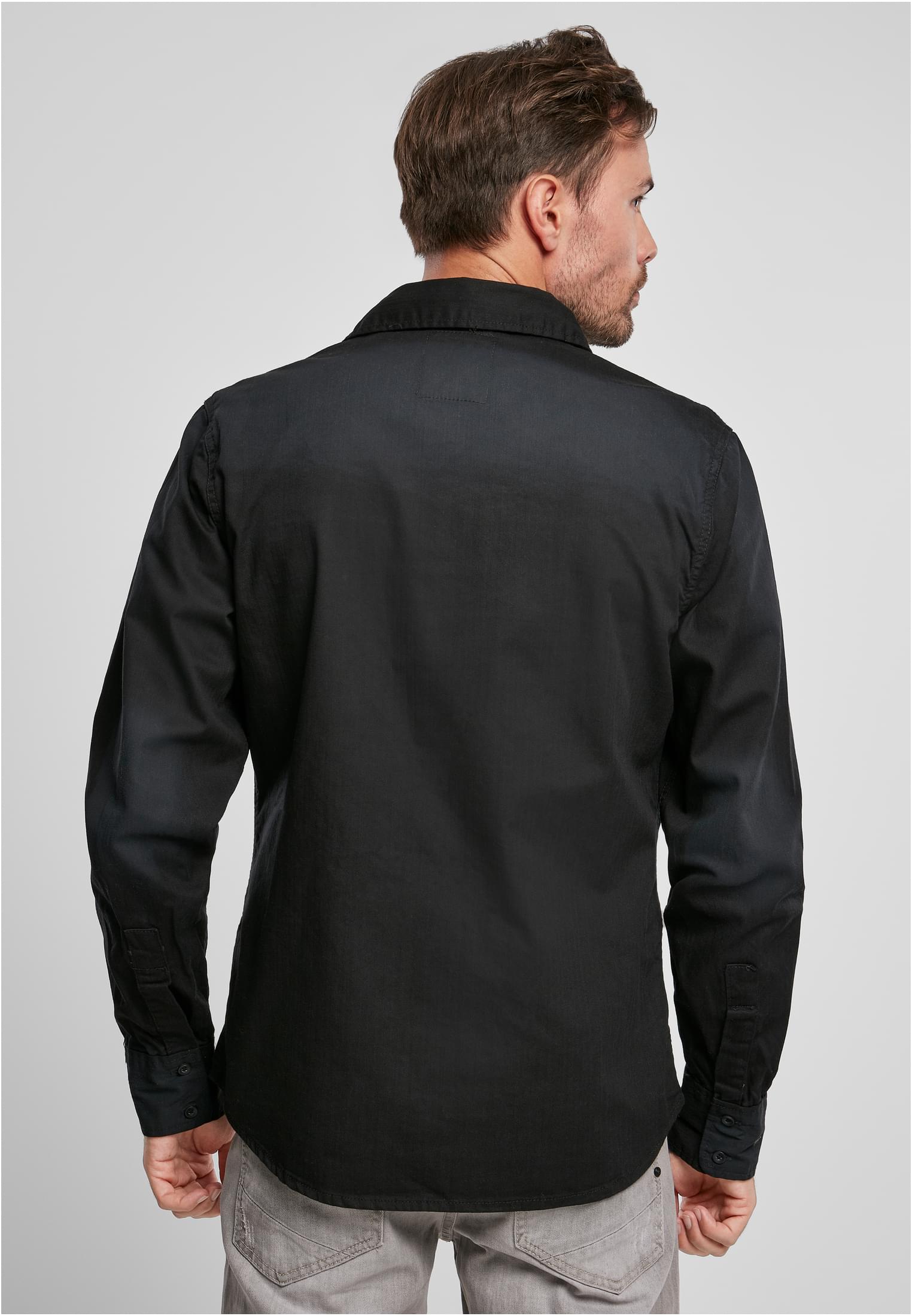 Hardee Denim Shirt olive grey XXL - workoutbrands.com