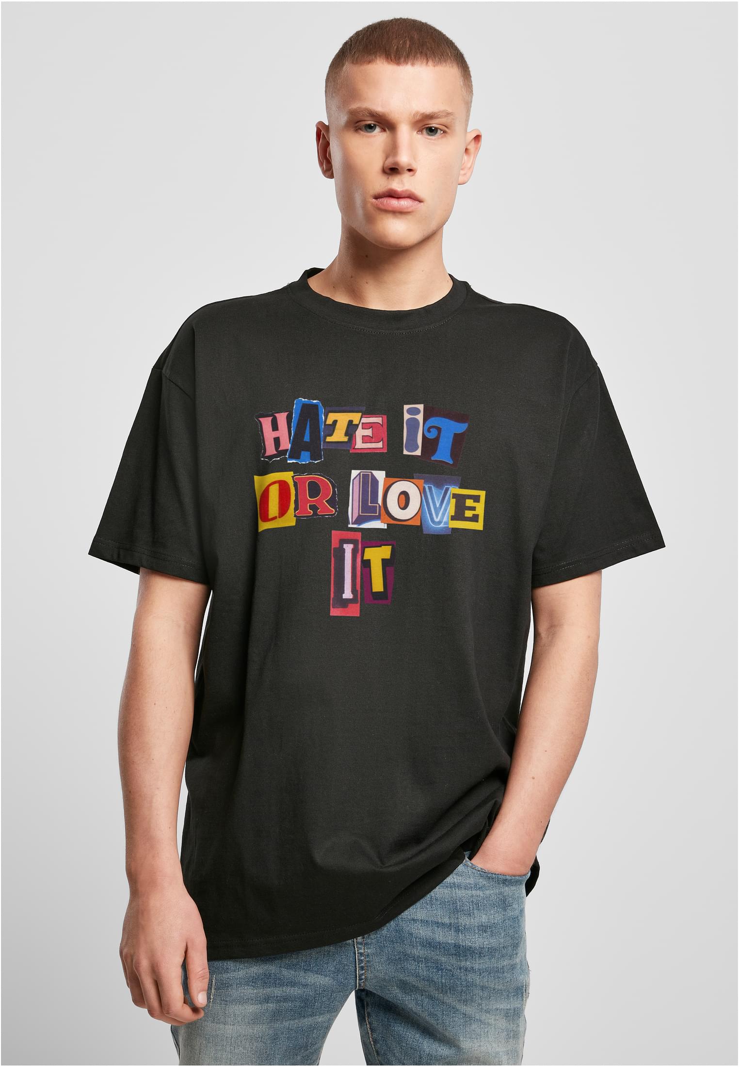 Hate it or Love it Oversize Tee palemoss XXL - workoutbrands.com
