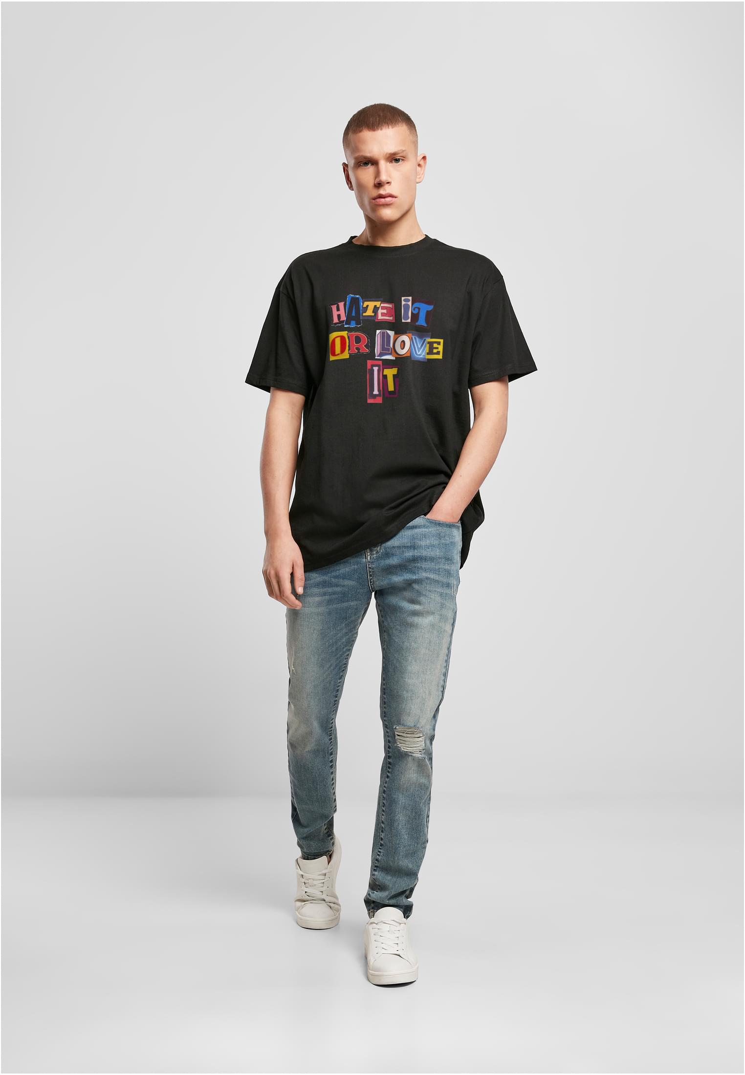 Hate it or Love it Oversize Tee palemoss XXL - workoutbrands.com