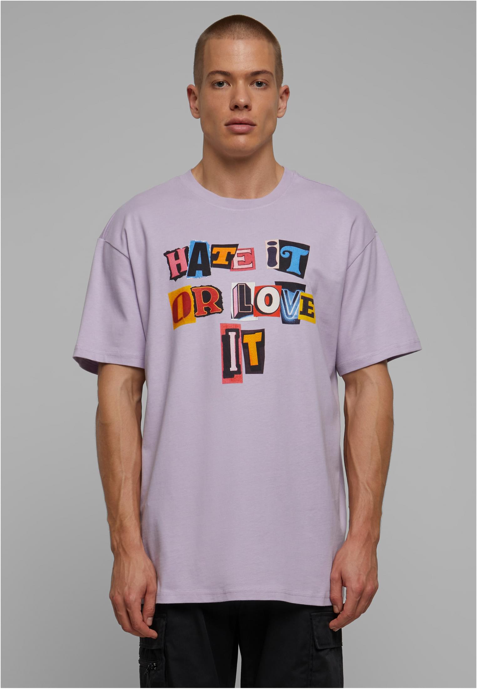 Hate it or Love it Oversize Tee palemoss XXL - workoutbrands.com