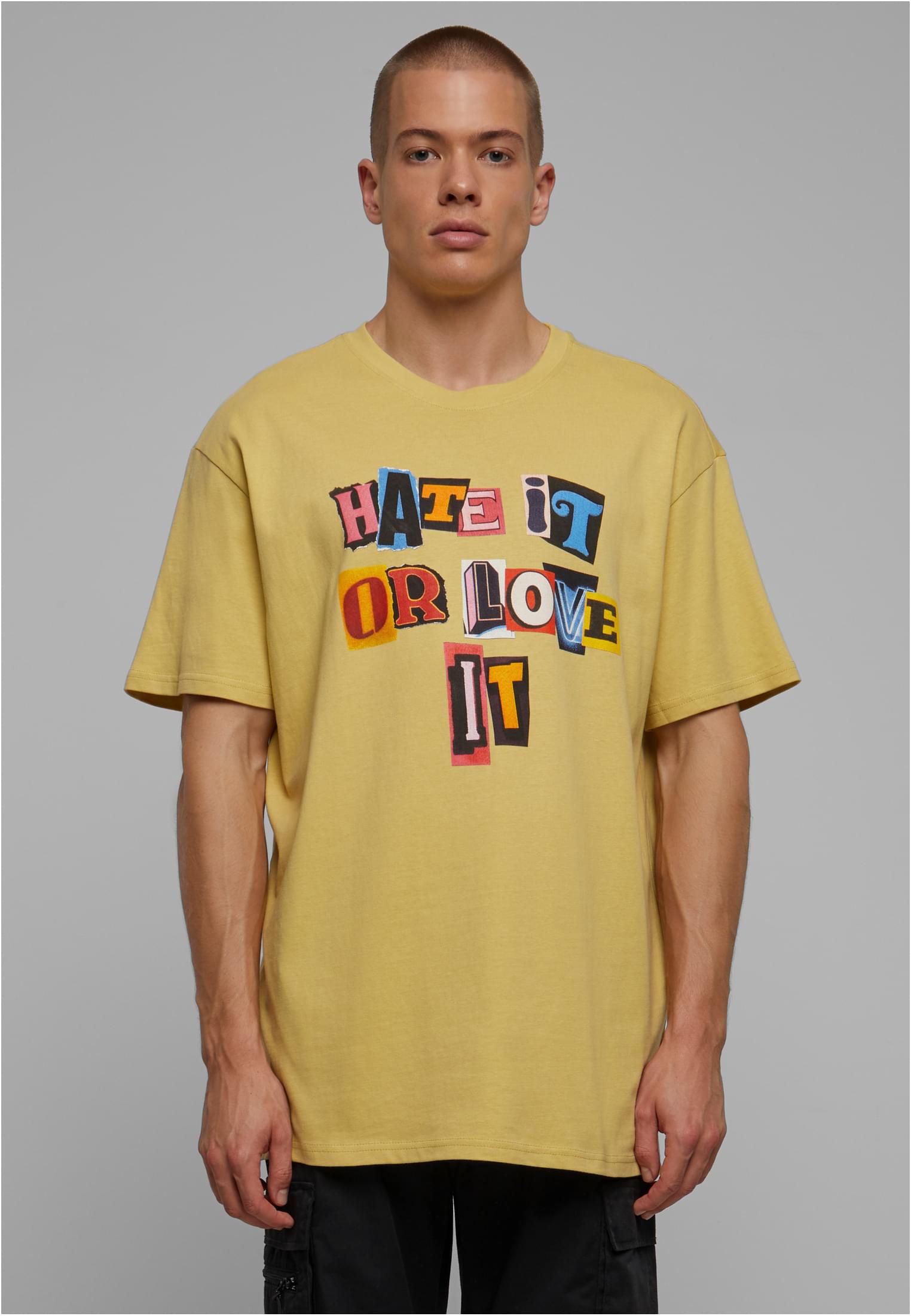 Hate it or Love it Oversize Tee palemoss XXL - workoutbrands.com
