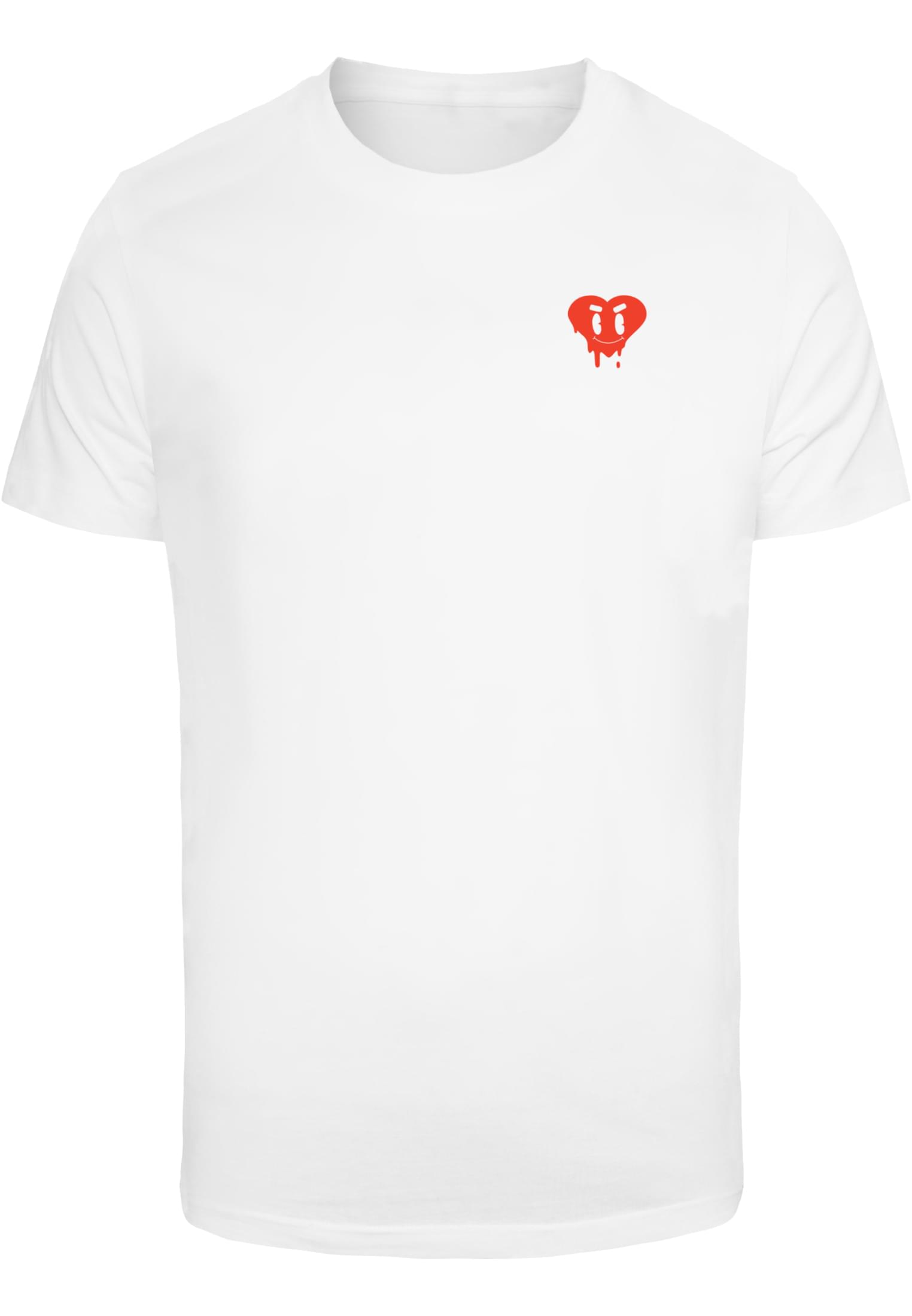 Heart Drip Tee white XXL - workoutbrands.com