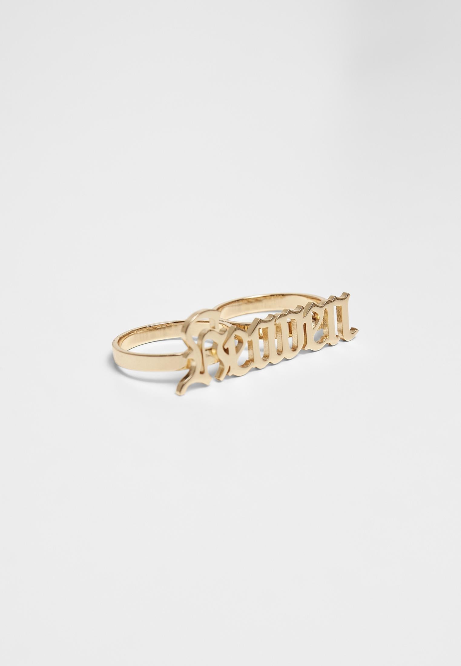 Heaven Chunky Ring gold S/M - workoutbrands.com
