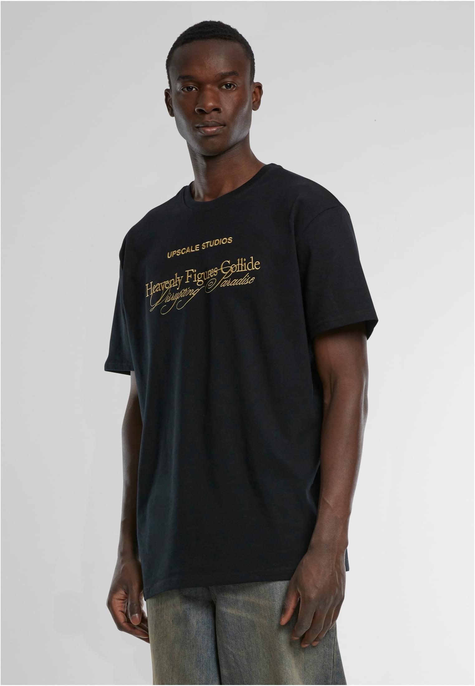 Heavenly Figures Collide Heavy Oversize Tee berylblue XXL - workoutbrands.com