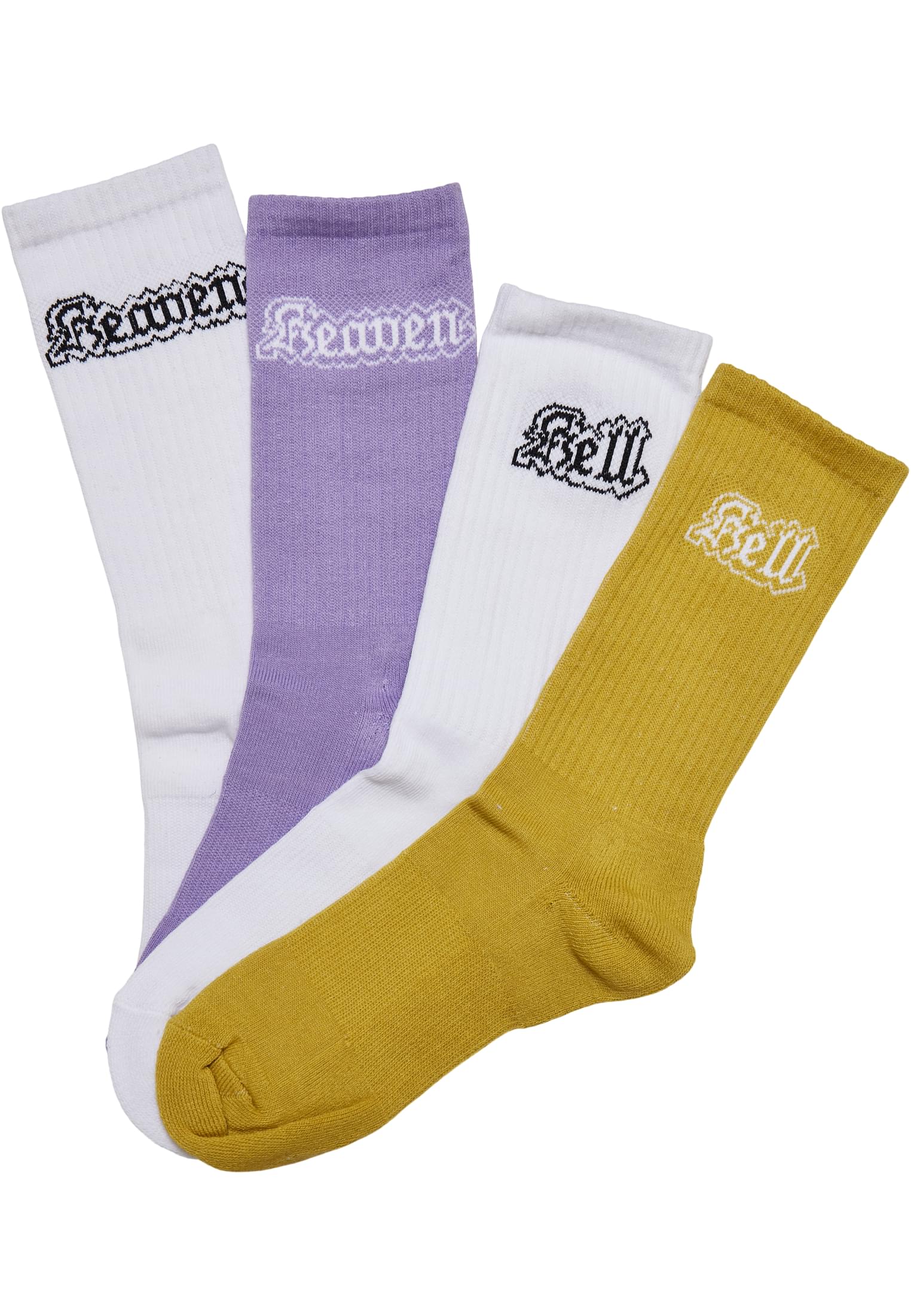 Hell Heaven Socks 4-Pack multicolor 35-38 - workoutbrands.com