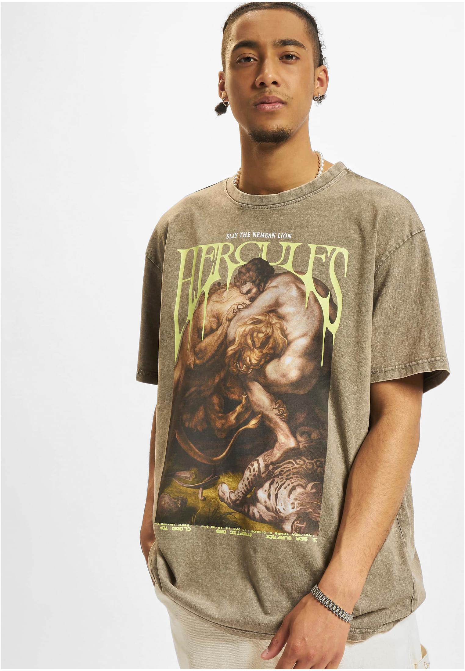 Hercules Oversize Tee darkkhaki XXL - workoutbrands.com