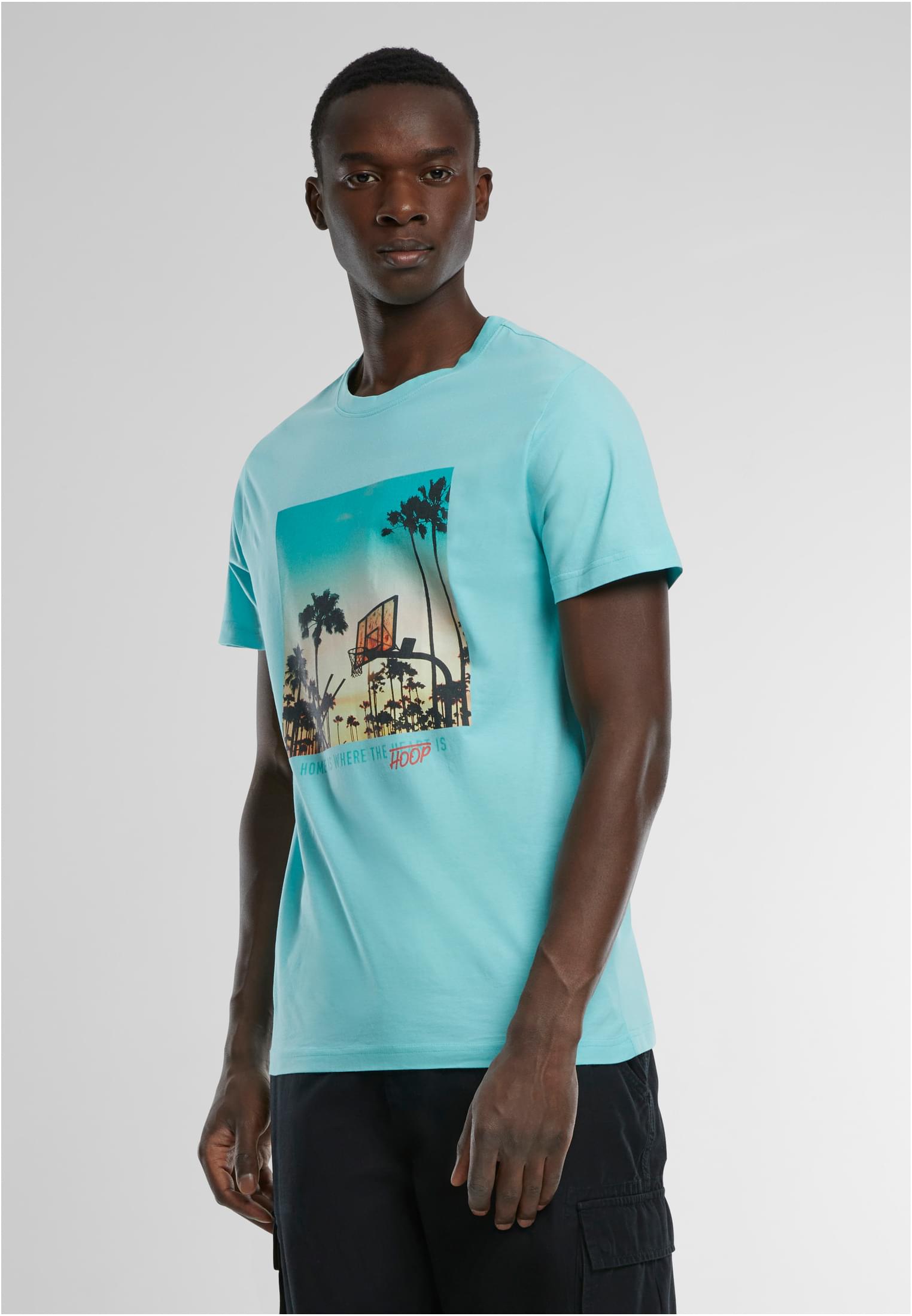 Home Hoop Tee berylblue XXL - workoutbrands.com