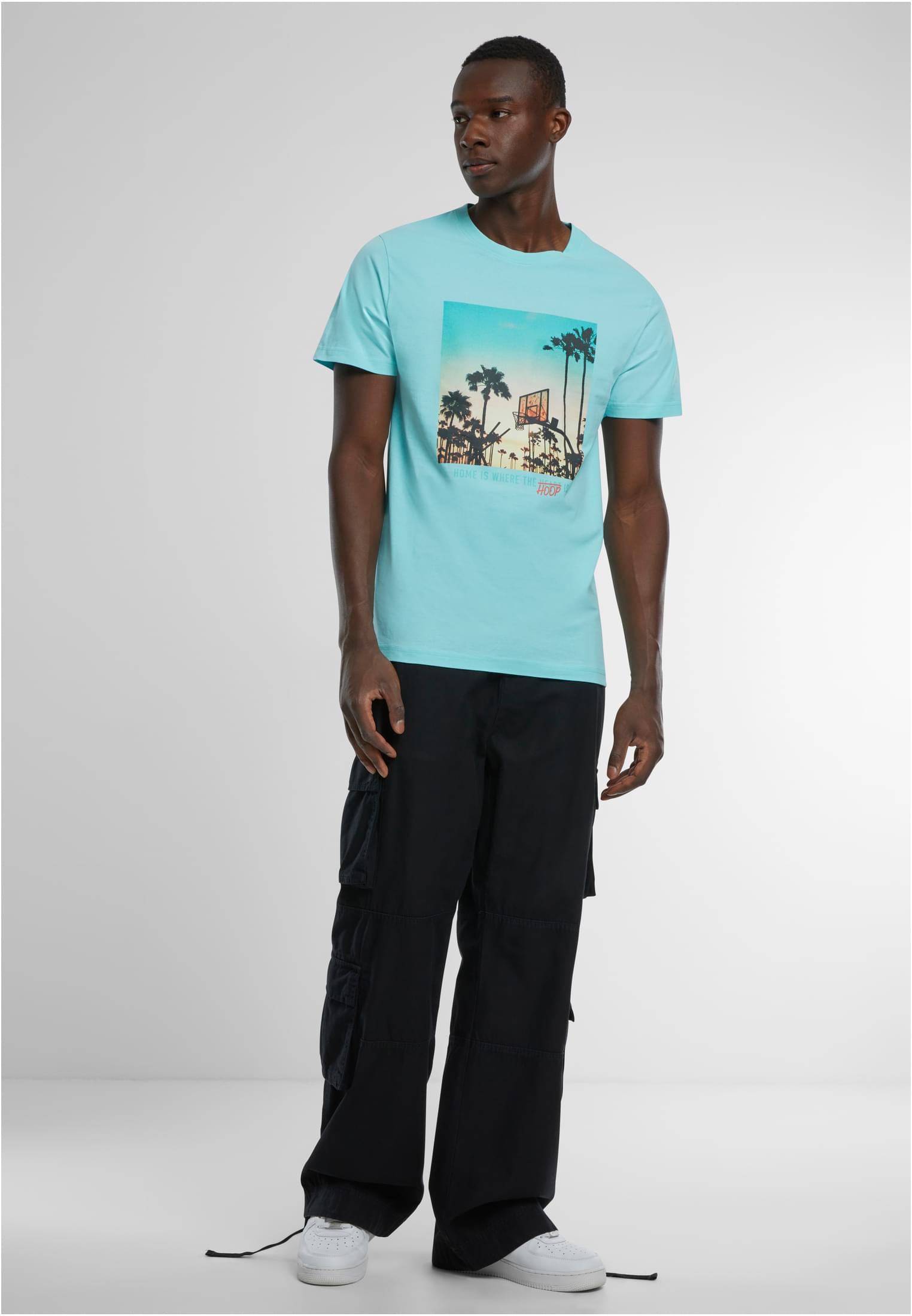 Home Hoop Tee berylblue XXL - workoutbrands.com