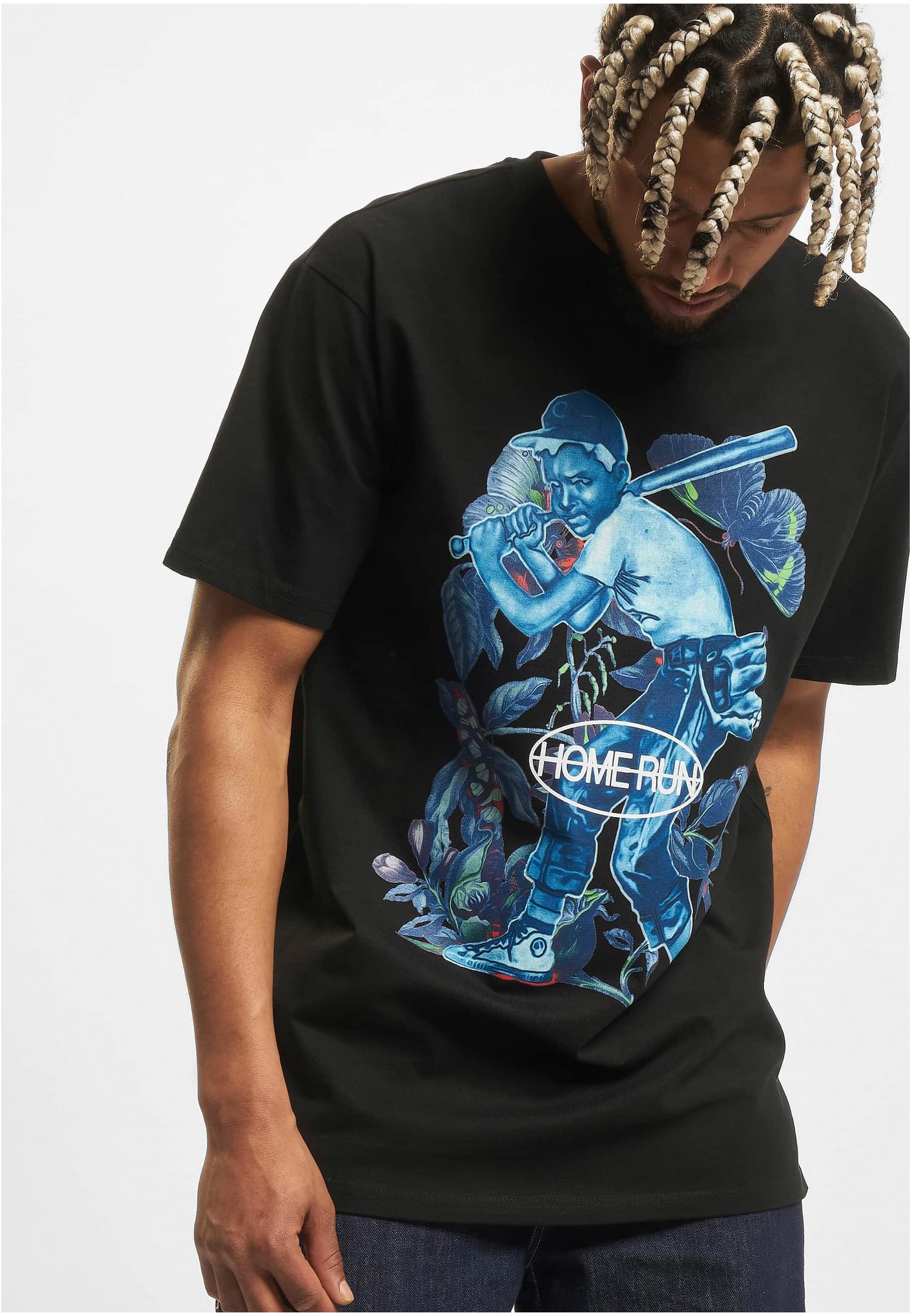 Home Run Oversize Tee black XXL - workoutbrands.com