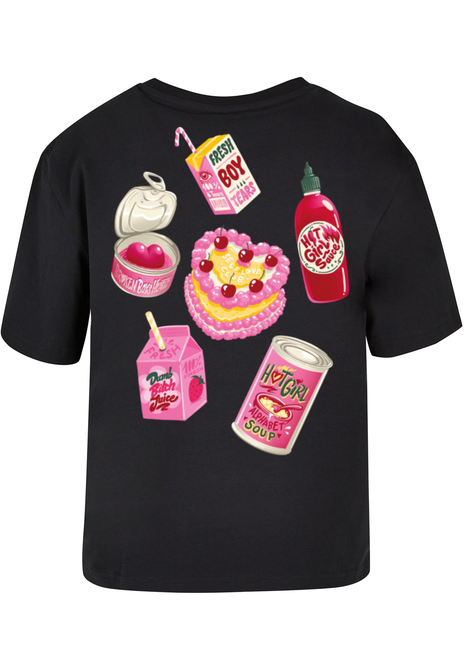 Hot Girl Dinner Tee white XXL - workoutbrands.com