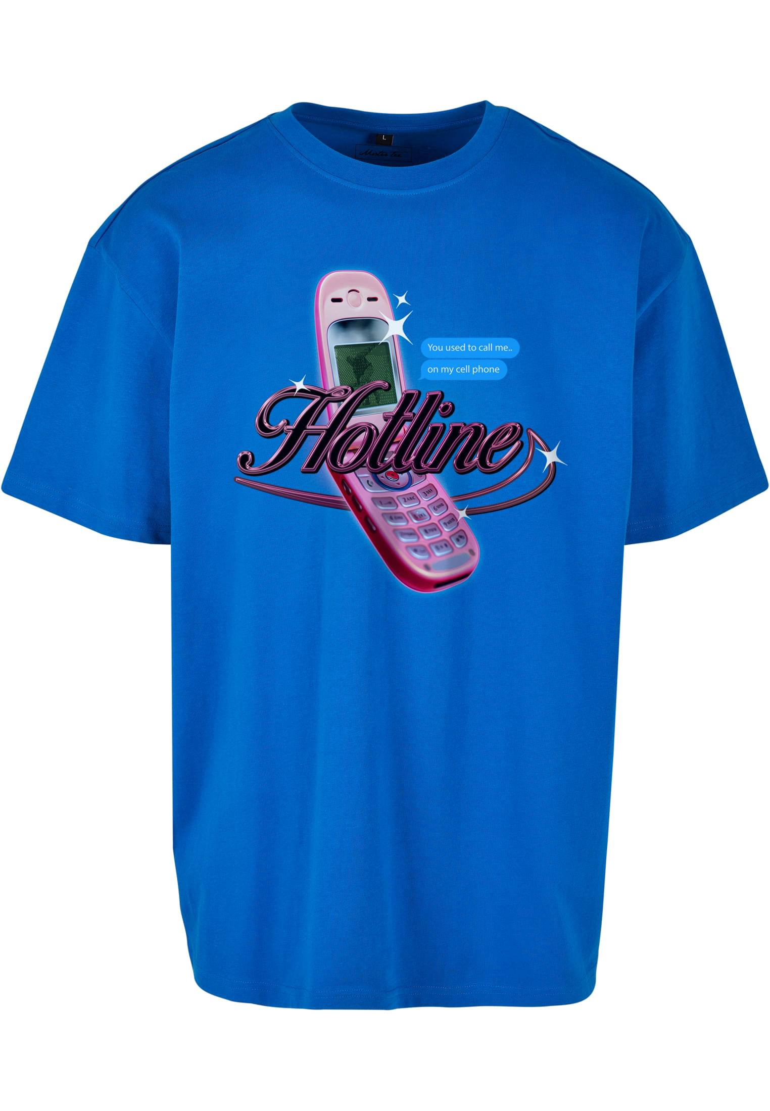 Hotline Oversize Tee cobaltblue XXL - workoutbrands.com