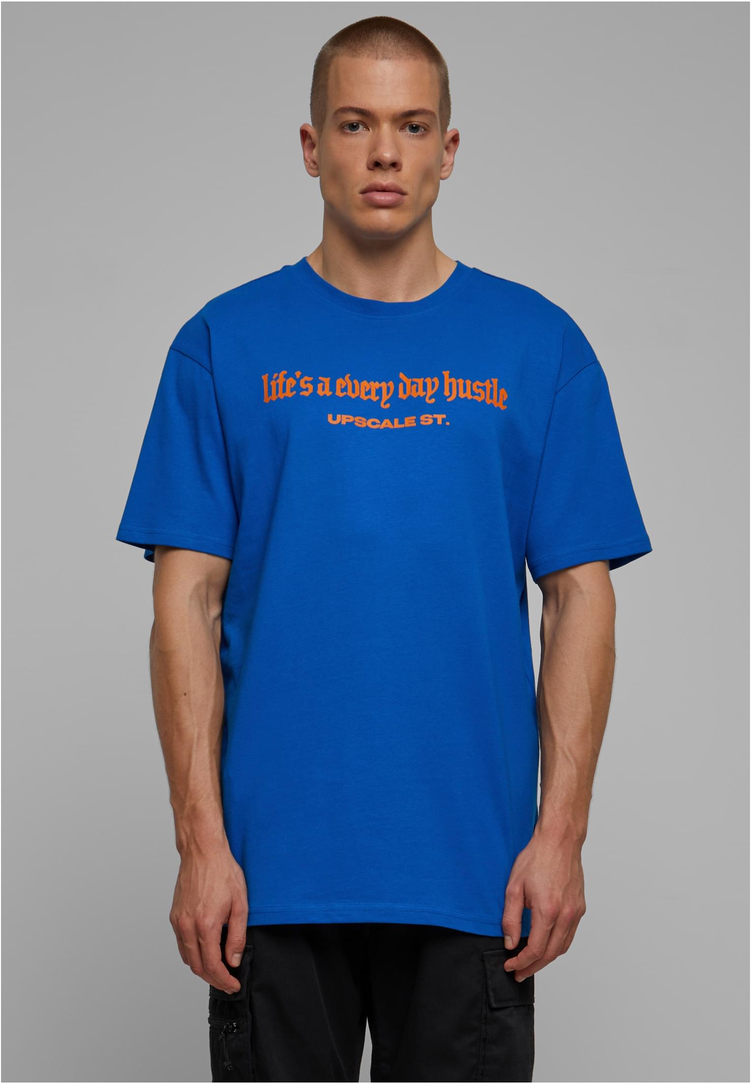 Hustle Oversize Tee cobaltblue XXL - workoutbrands.com