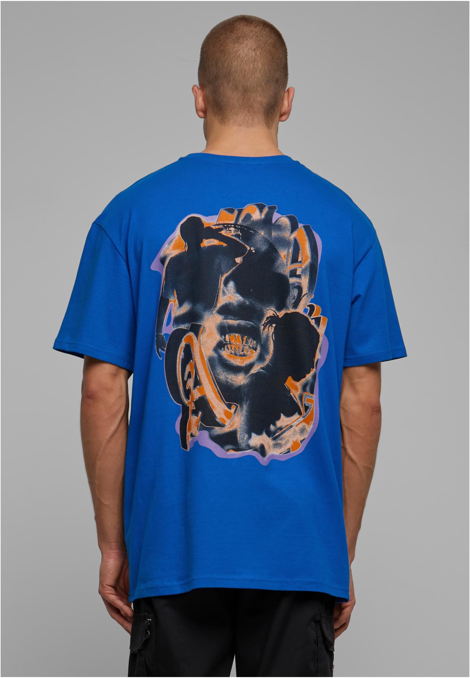 Hustle Oversize Tee cobaltblue XXL - workoutbrands.com