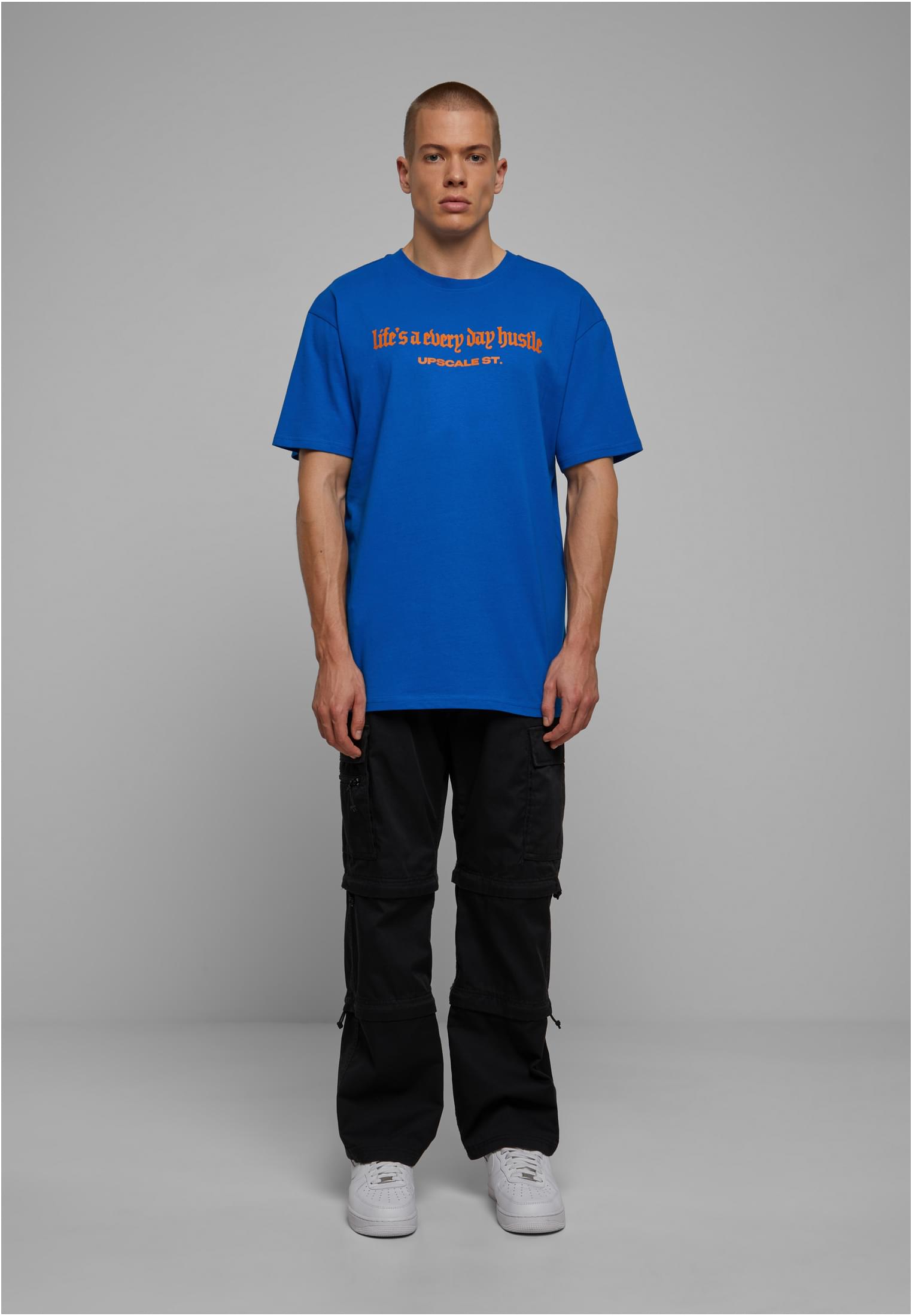Hustle Oversize Tee cobaltblue XXL - workoutbrands.com
