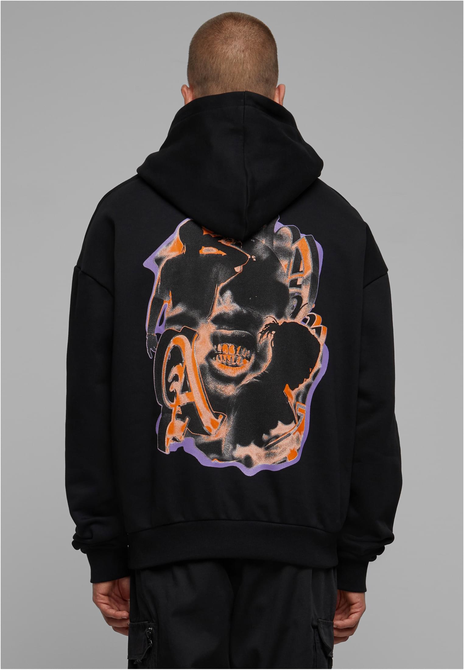 Hustle Ultra Heavy Oversize Hoodie black XXL - workoutbrands.com