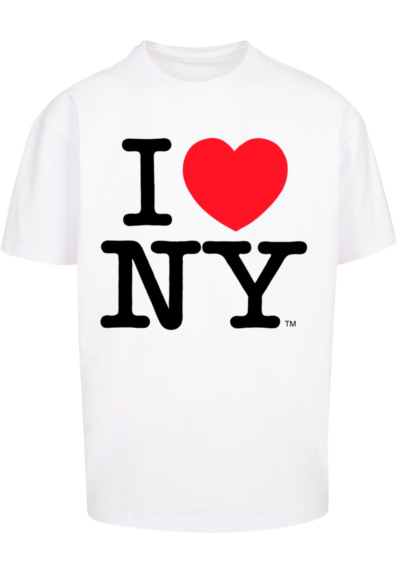 I Love NY Oversize Tee white XXL - workoutbrands.com