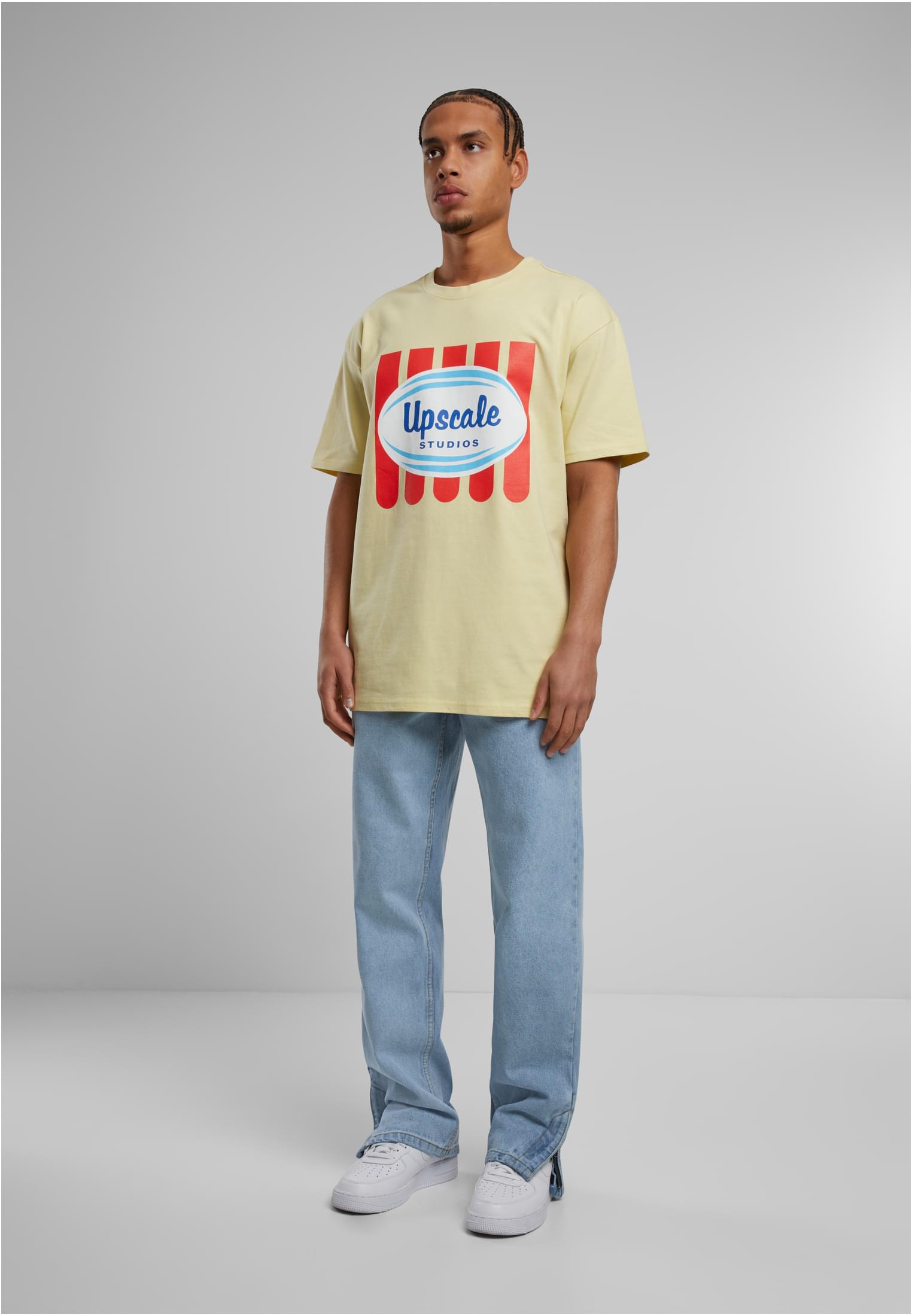 Ice Cream Heavy Oversize Tee softyellow XXL - workoutbrands.com