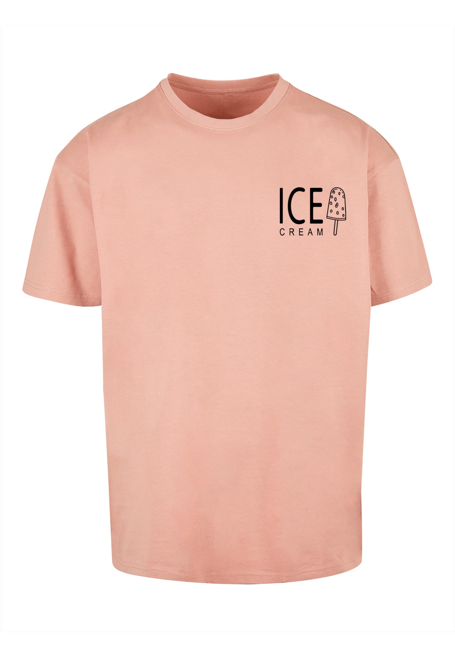 Ice Cream Oversized T-shirt softyellow XXL - workoutbrands.com