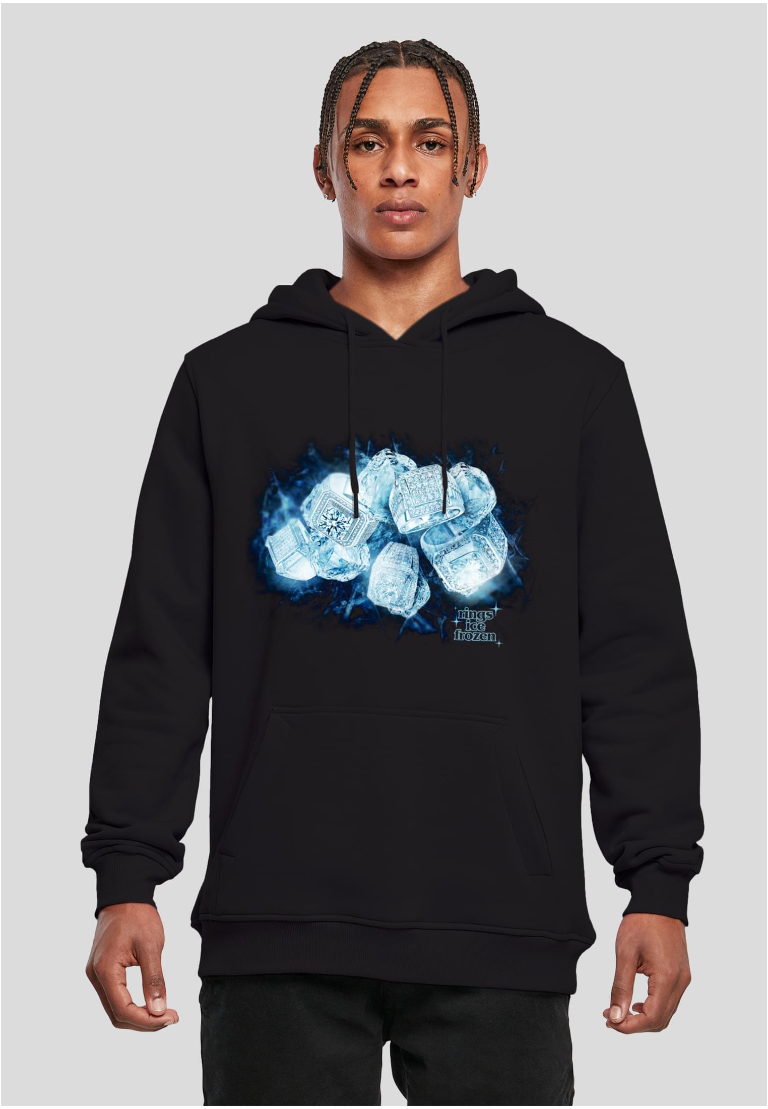Ice Rings Hoody black XXL - workoutbrands.com