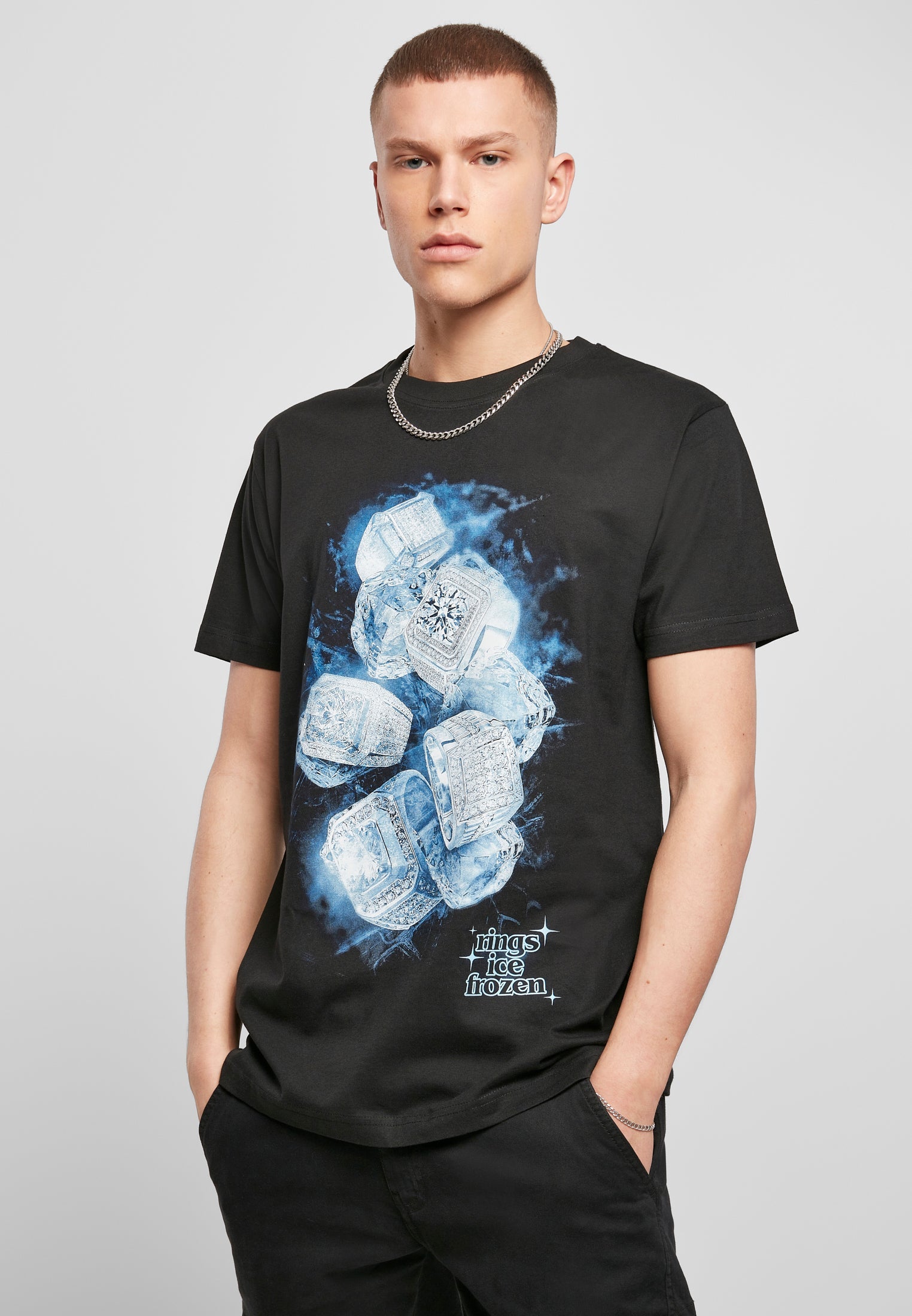 Ice Rings Tee black XXL - workoutbrands.com