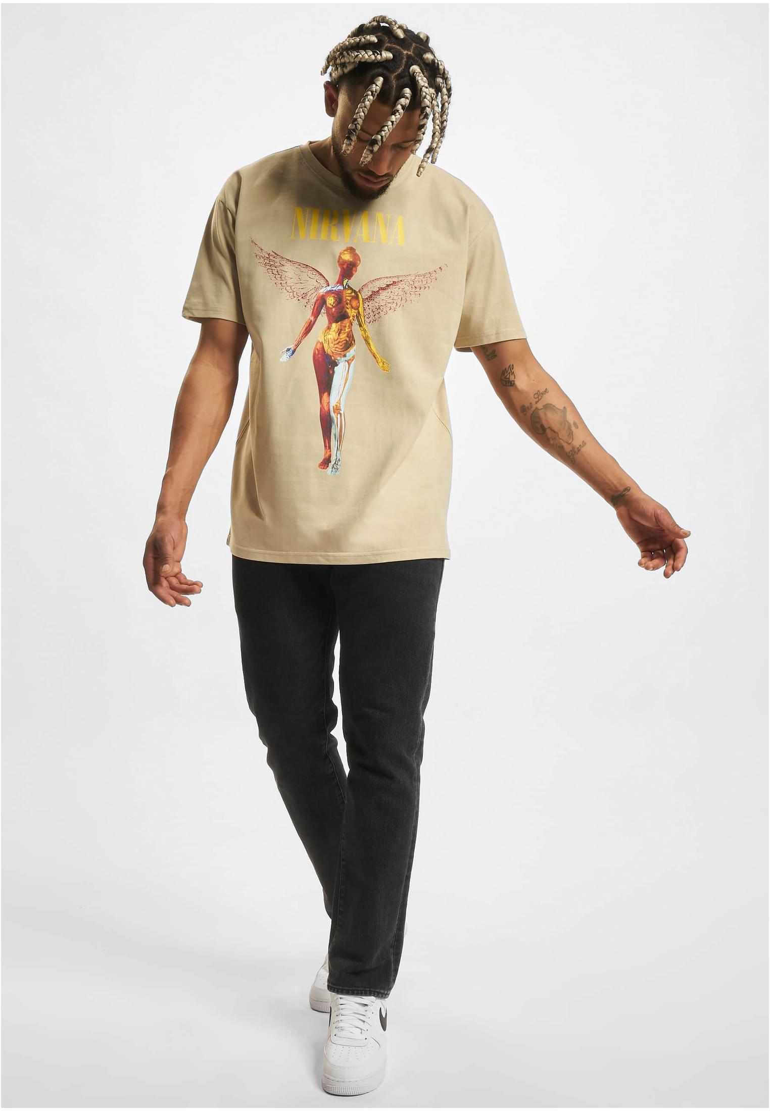 In Utero Oversize Tee wet sand XXL - workoutbrands.com