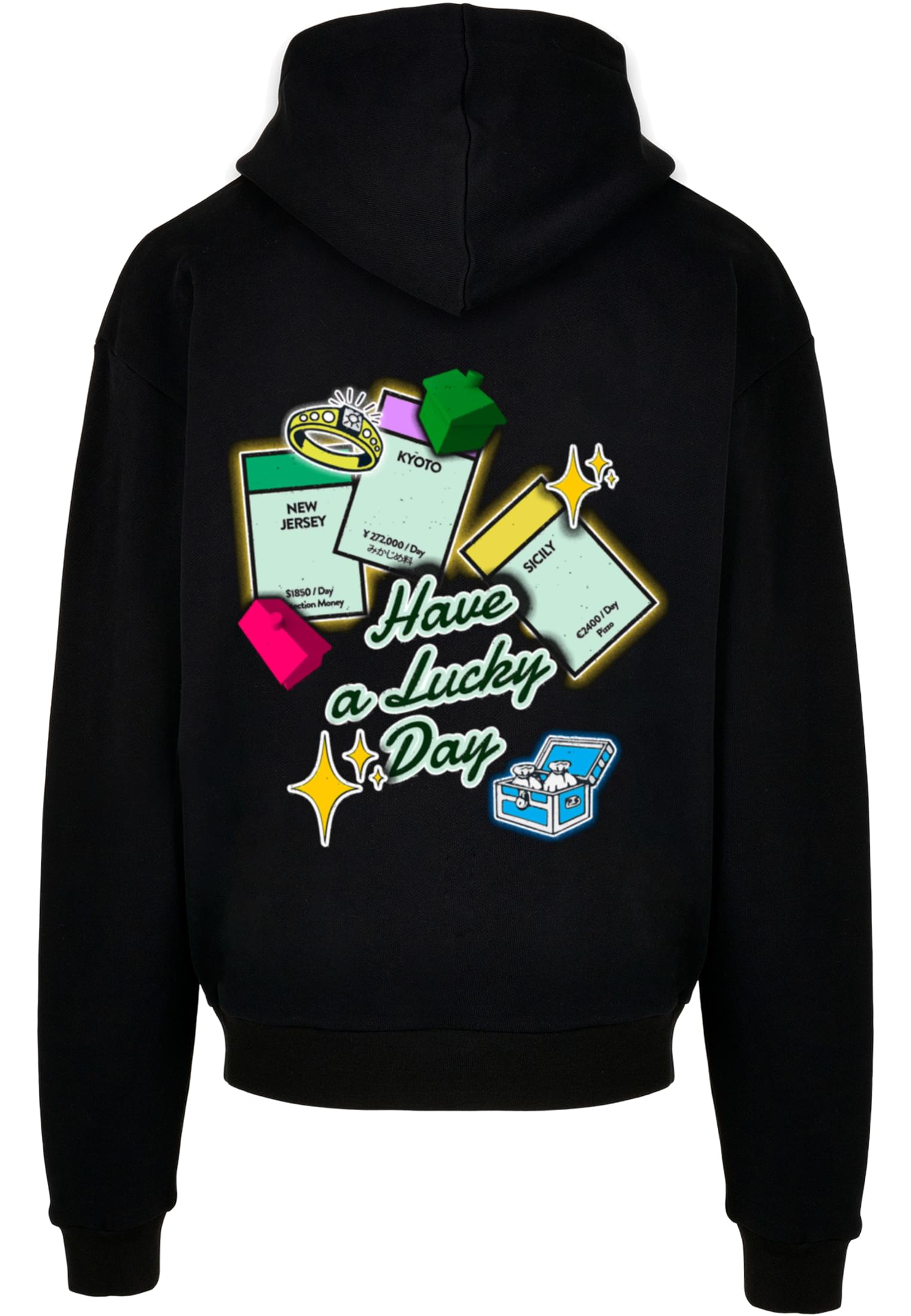 Intepol Ultraheavy Oversize Hoodie black XXL - workoutbrands.com