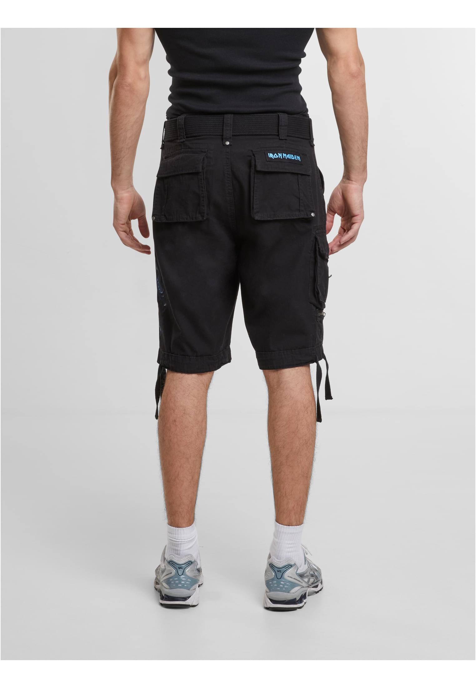 Iron Maiden Savage Shorts Fear of the Dark black 7XL - workoutbrands.com