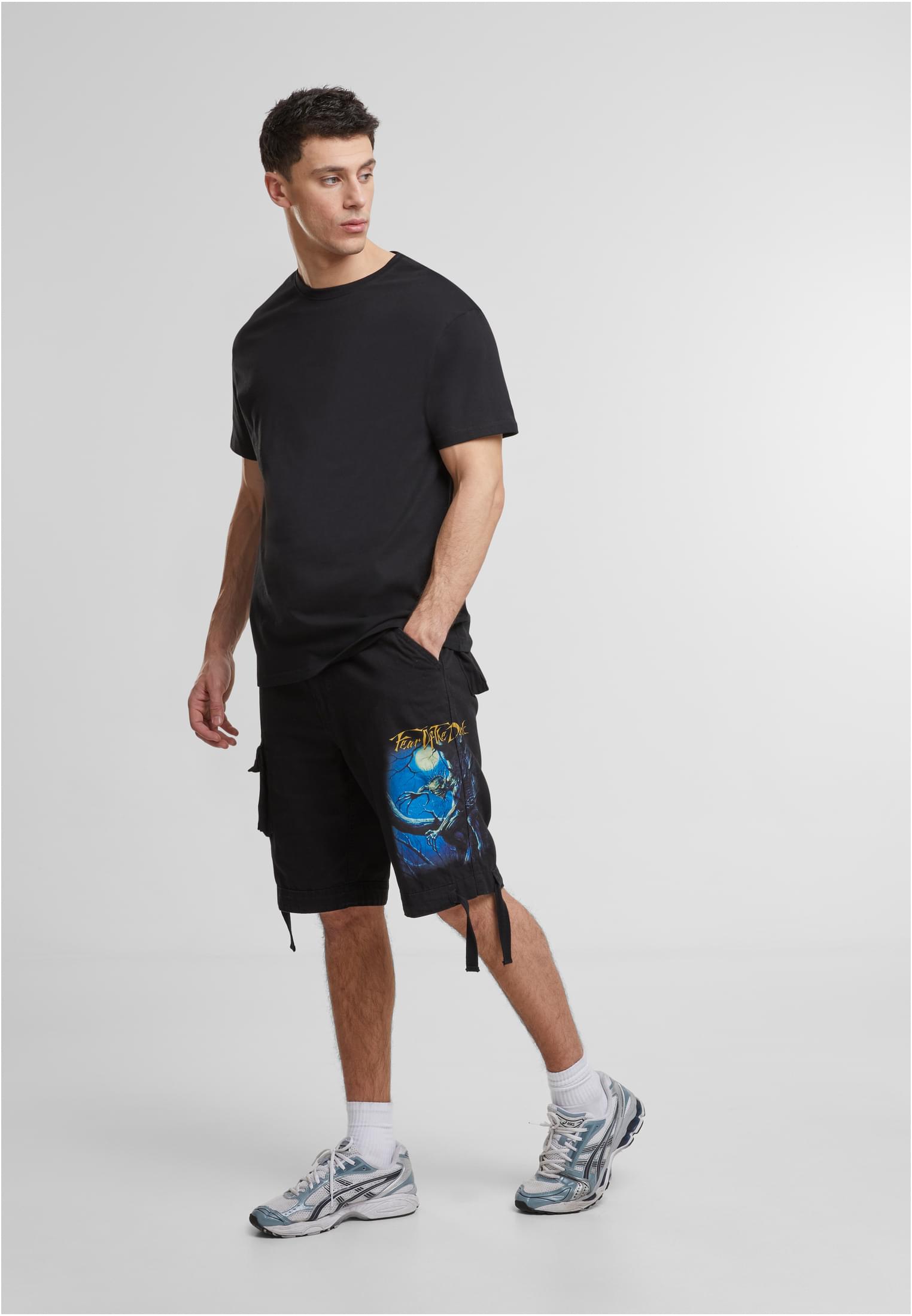 Iron Maiden Savage Shorts Fear of the Dark black 7XL - workoutbrands.com