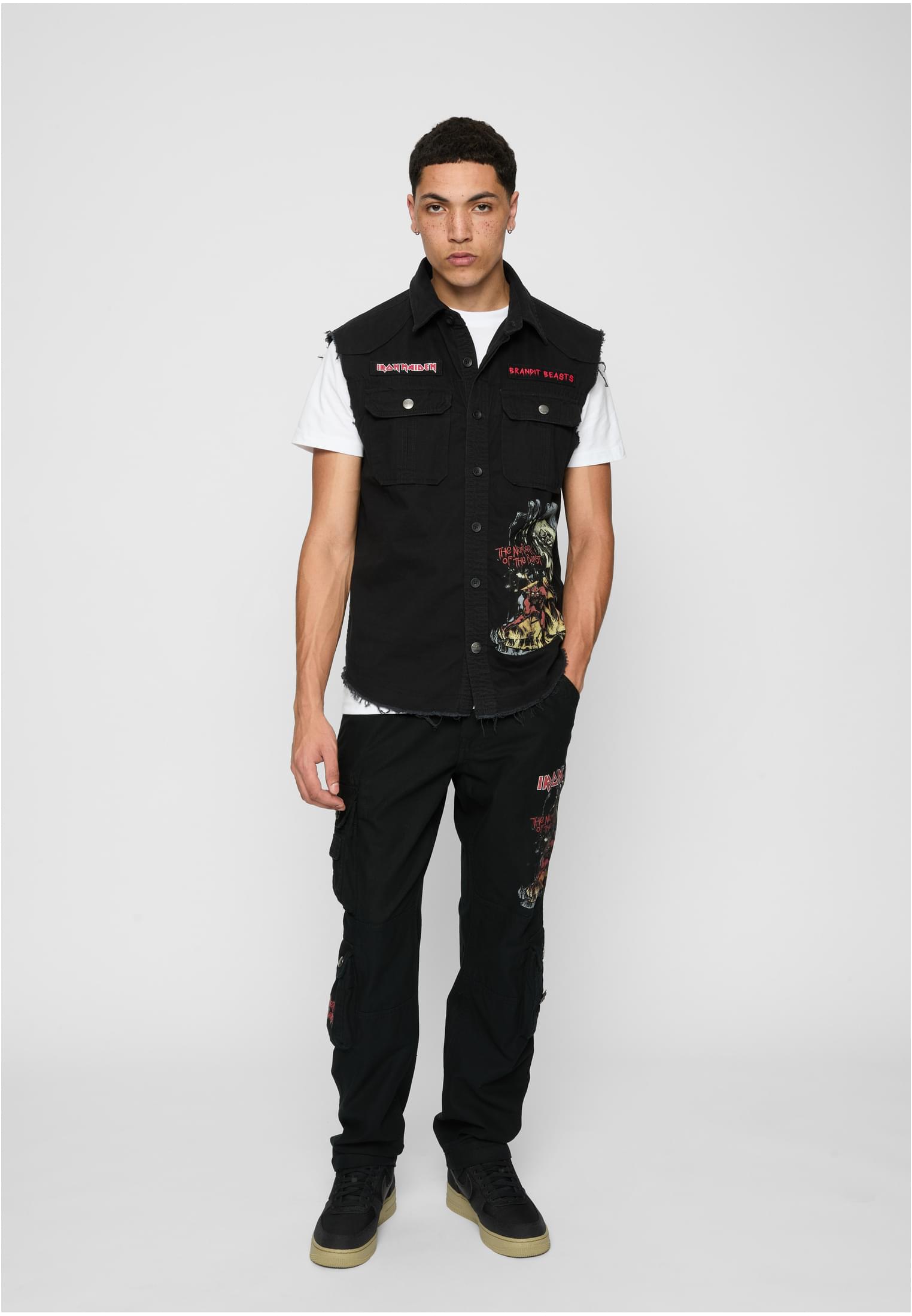 Iron Maiden Vintage Shirt sleeveless NOTB black 7XL - workoutbrands.com