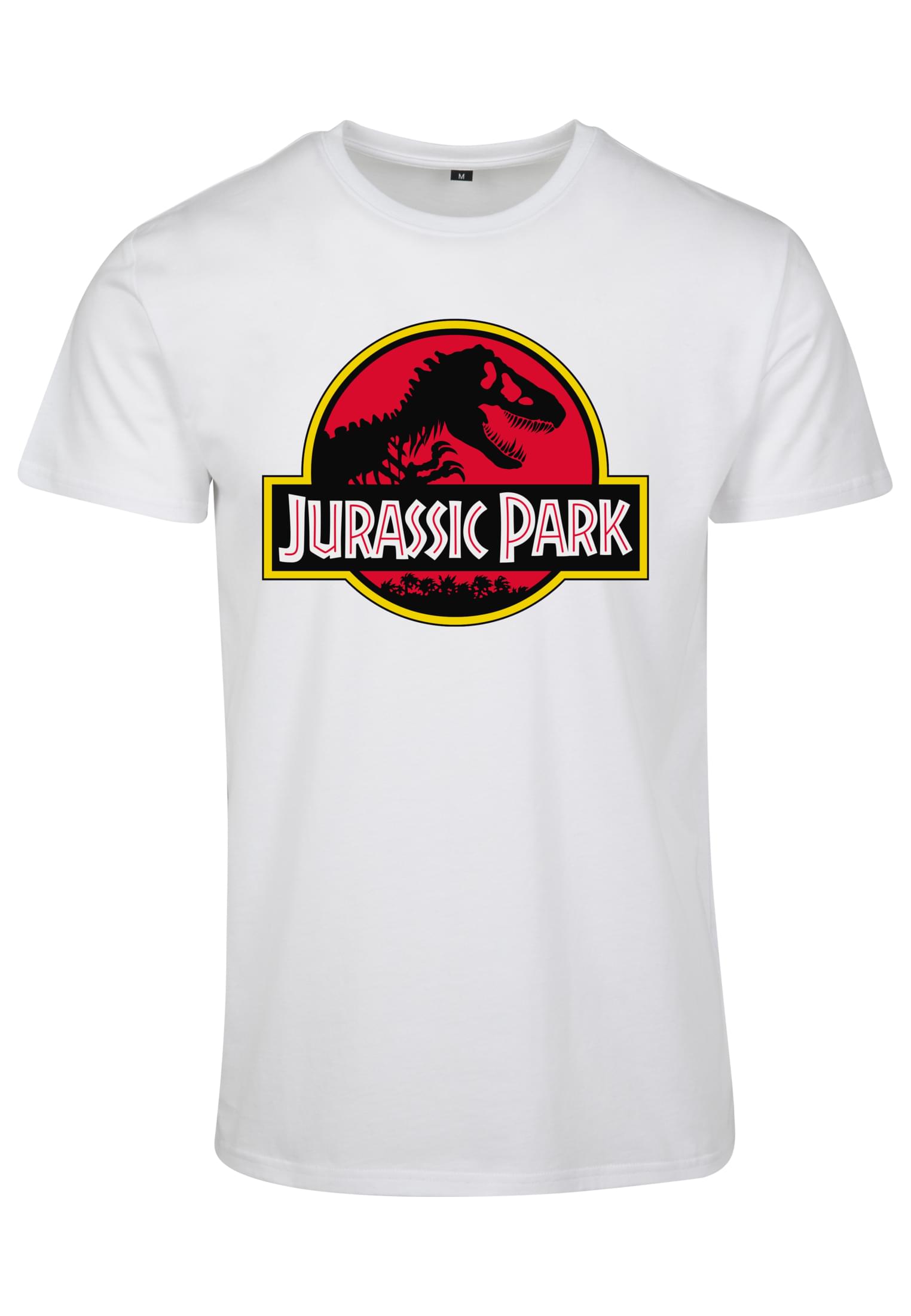 Jurassic Park Logo Tee white XXL - workoutbrands.com