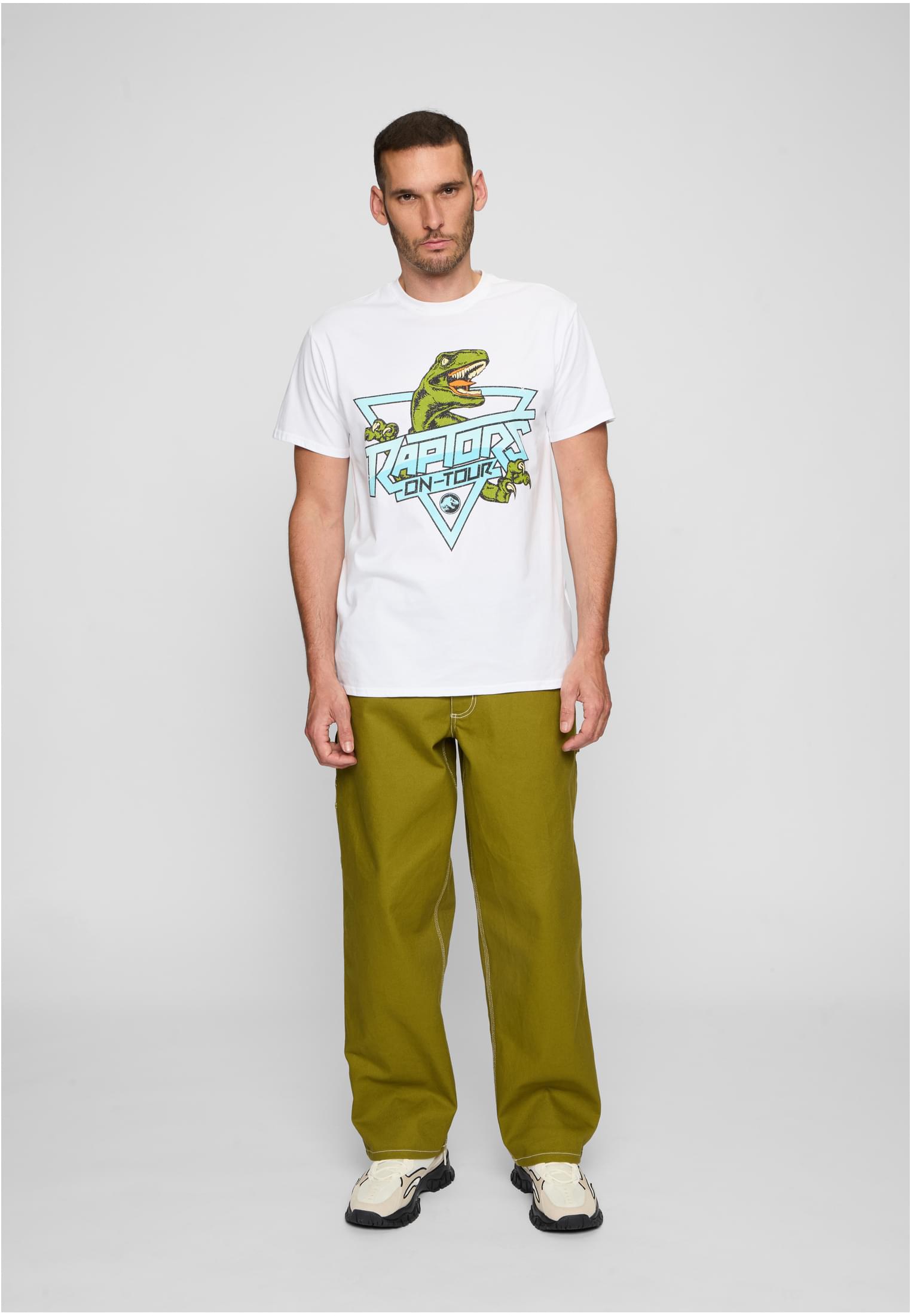 Jurassic Park Raptors Tee white XXL - workoutbrands.com