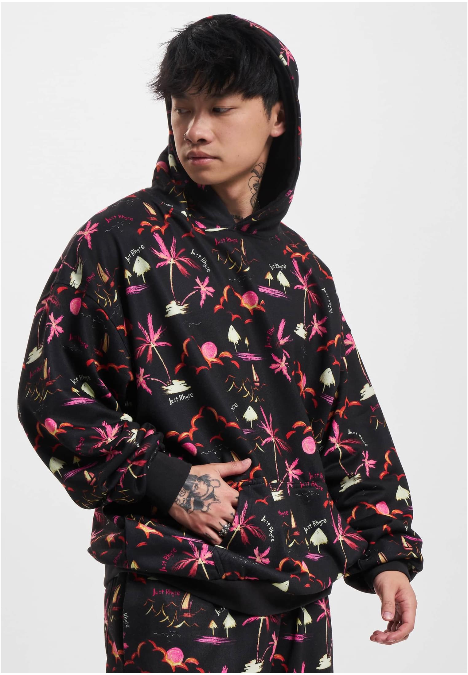 Just Rhyse Hoody Waikiki black XXL - workoutbrands.com