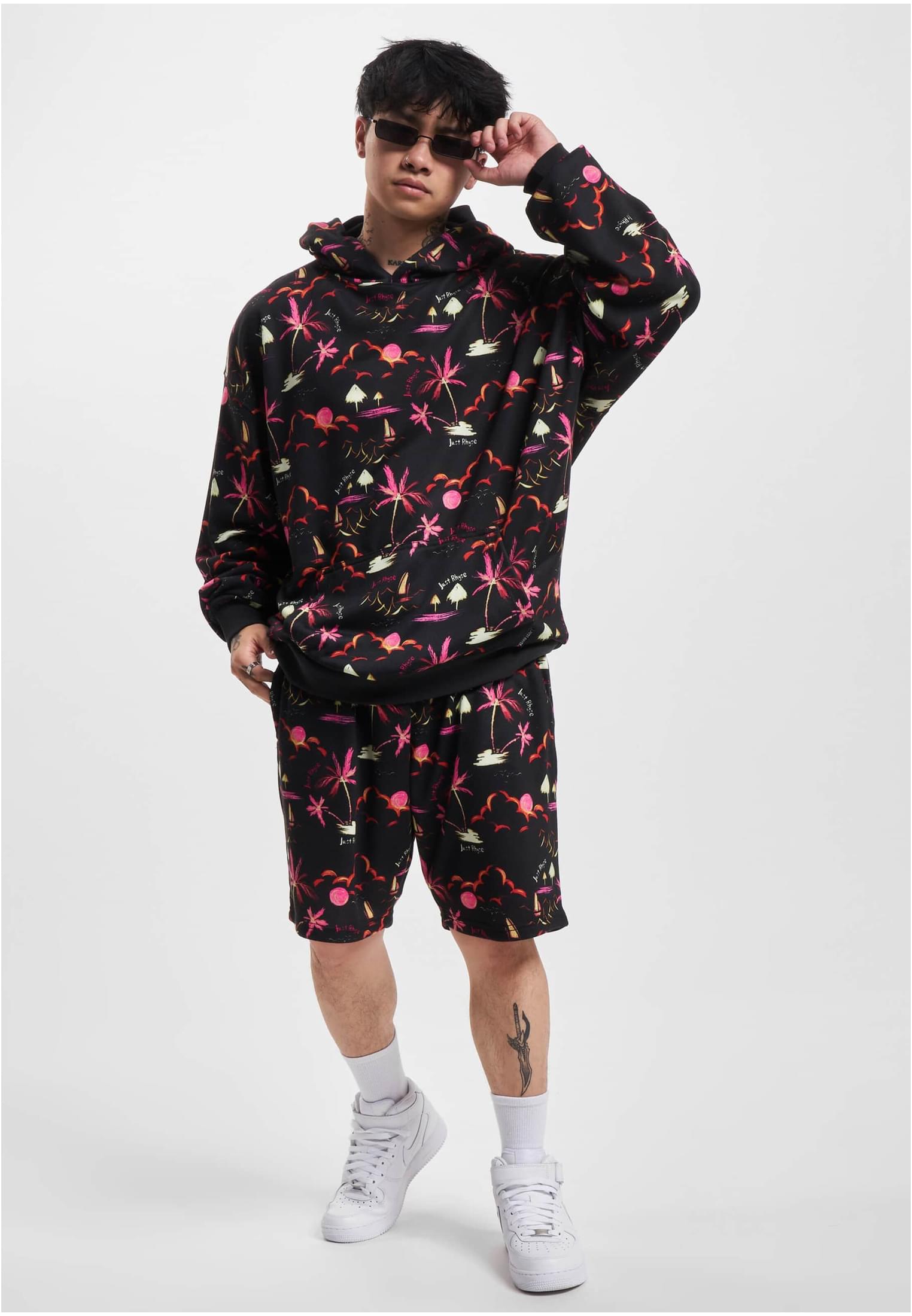 Just Rhyse Hoody Waikiki black XXL - workoutbrands.com
