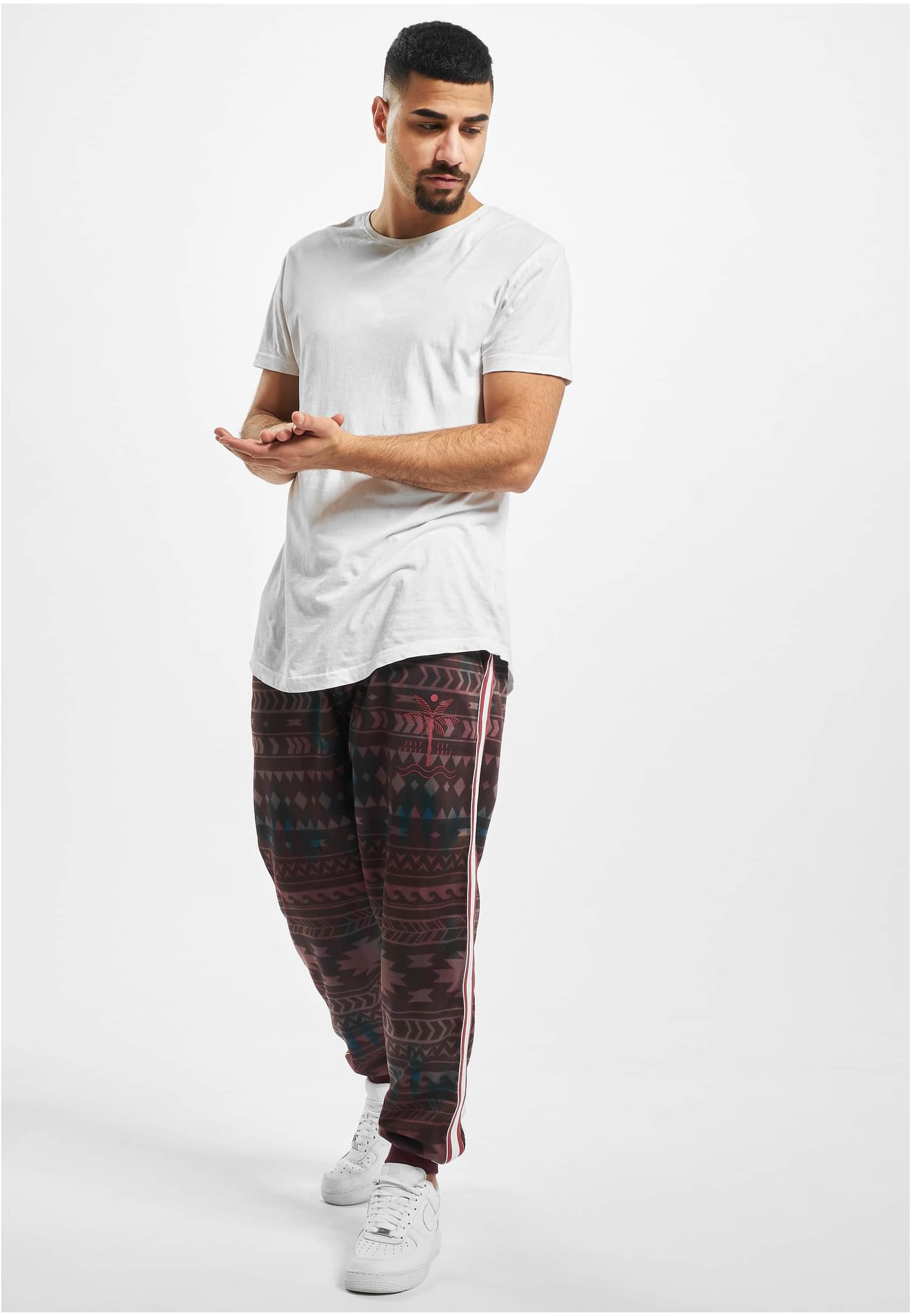 Just Rhyse Pocosol Sweatpants colored beige grey 5XL - workoutbrands.com