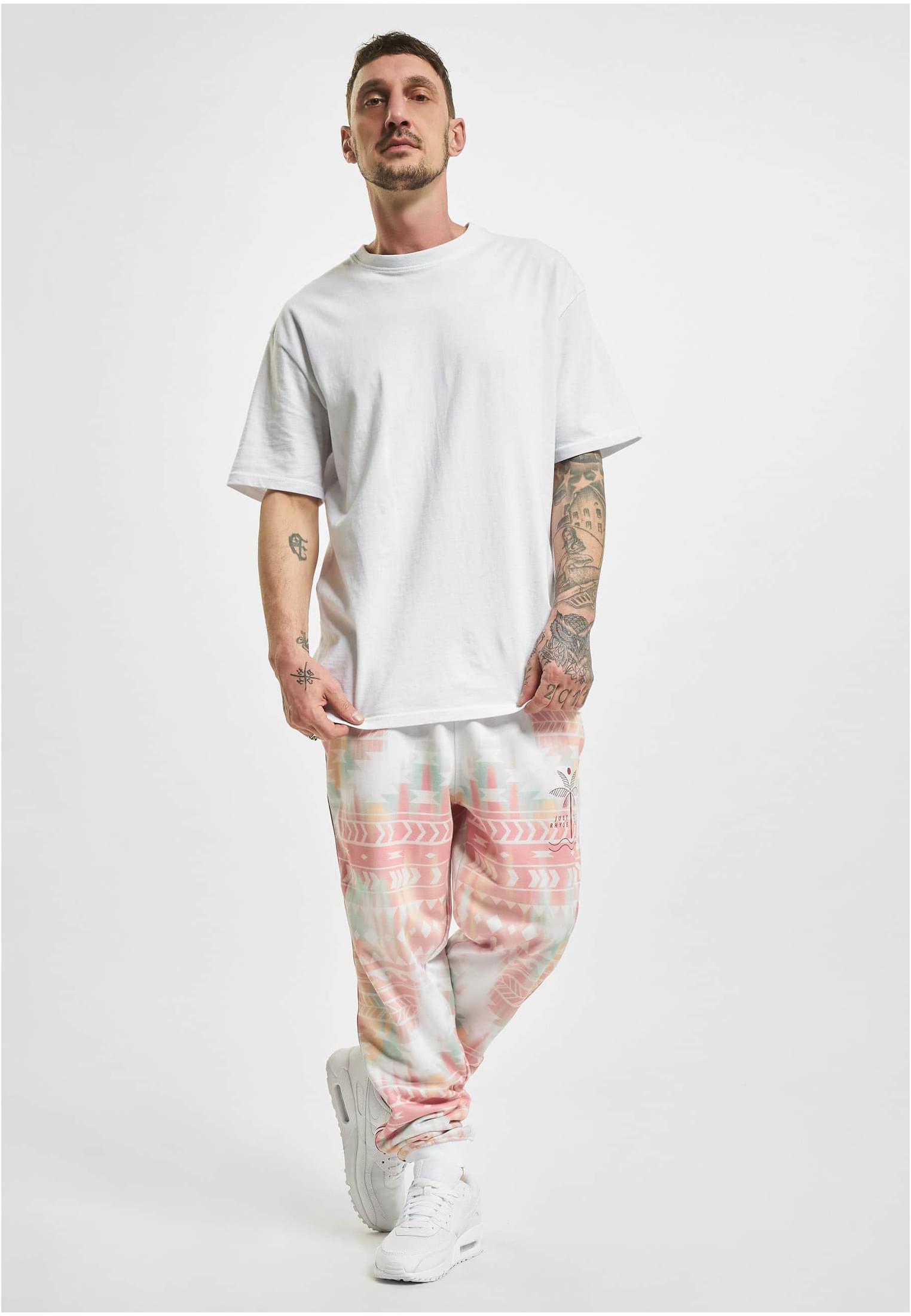 Just Rhyse Pocosol Sweatpants colored beige grey 5XL - workoutbrands.com