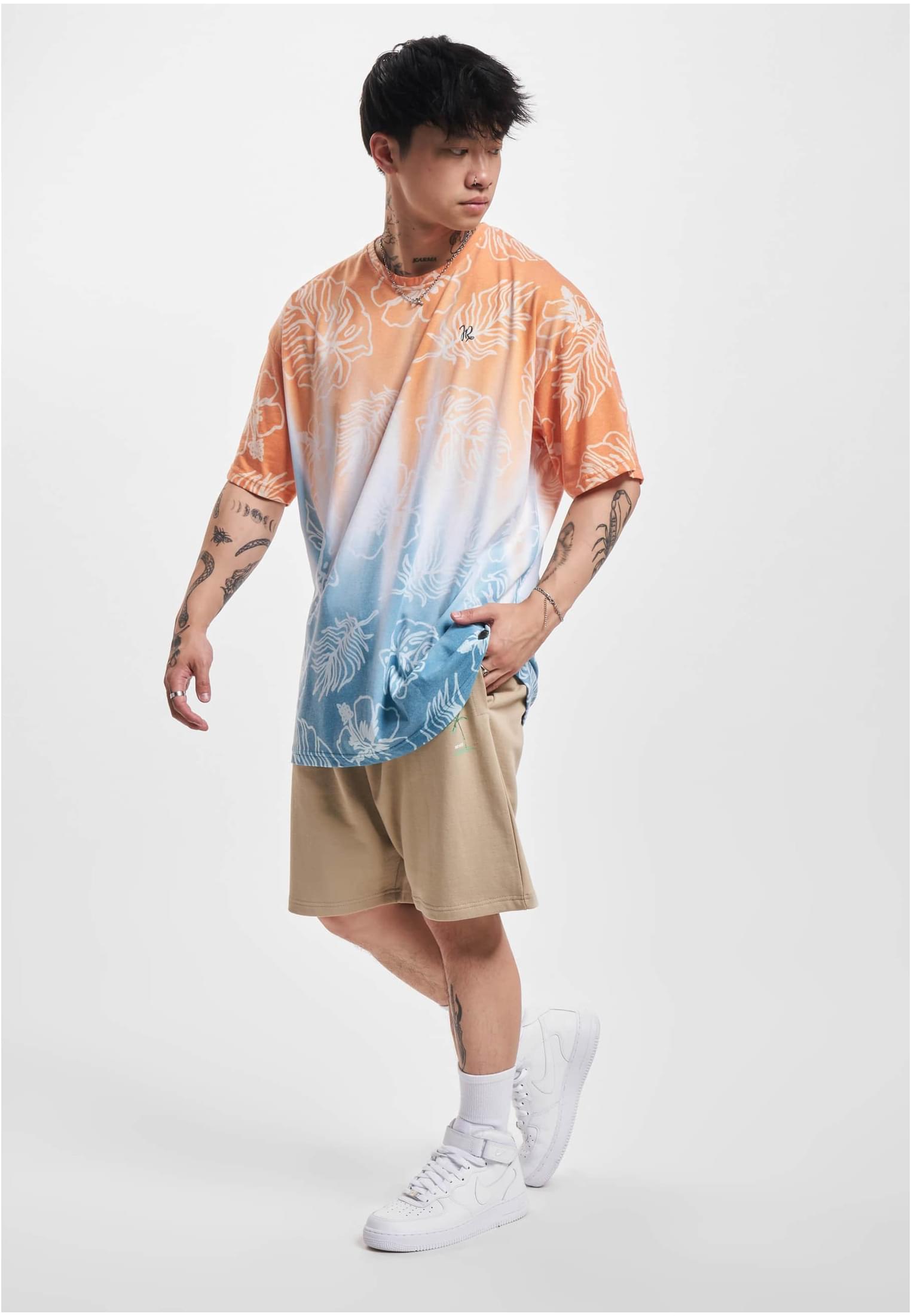 Just Rhyse WaveBounce T-Shirt orange XXL - workoutbrands.com