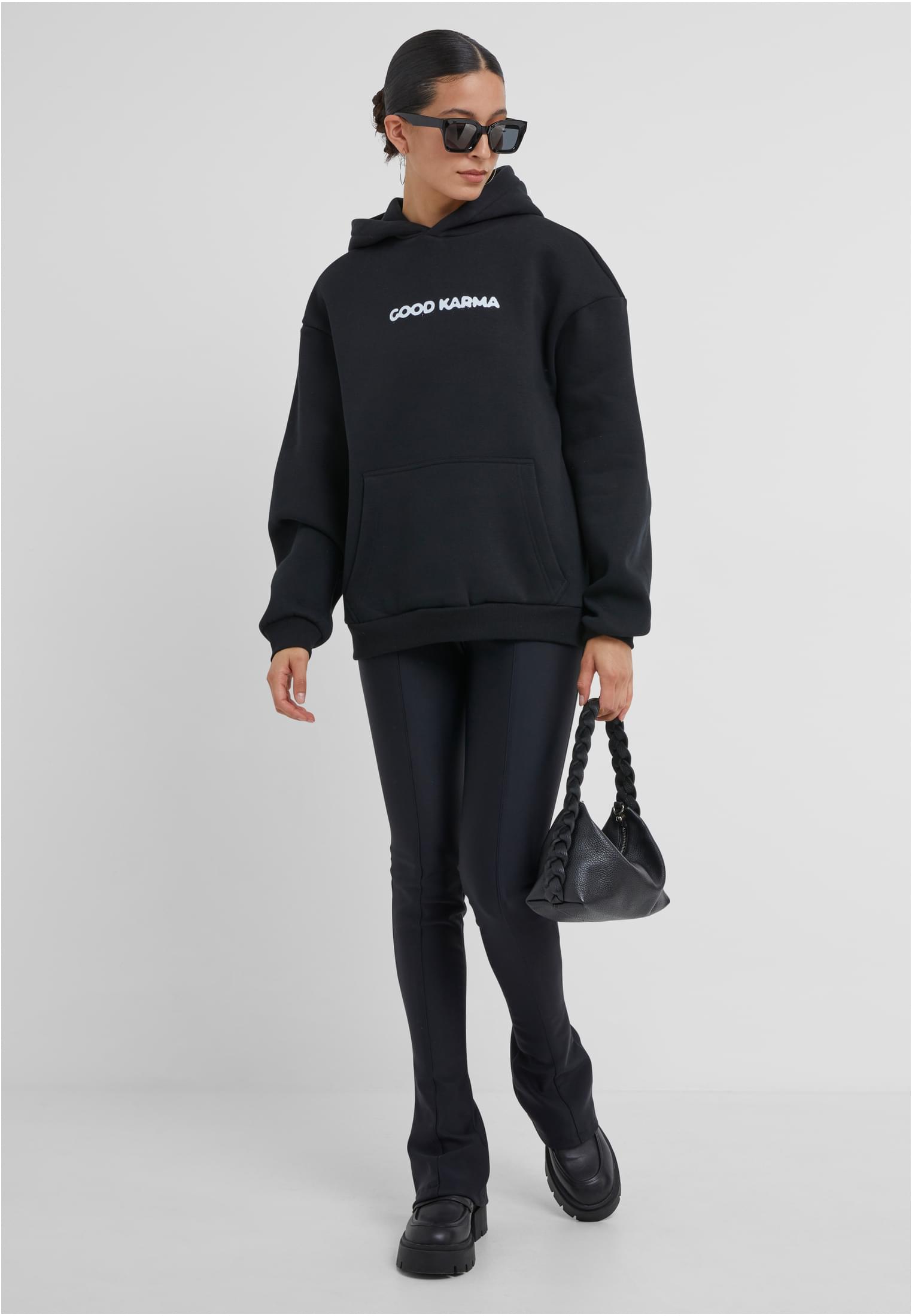 Karma Butterfly Ladies Fluffy Hoody softpink XXL - workoutbrands.com